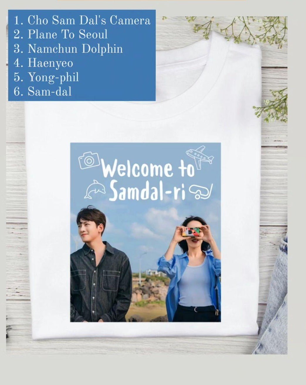 Welcome To Samdal-ri Real Scene T-shirt - Koral Dusk