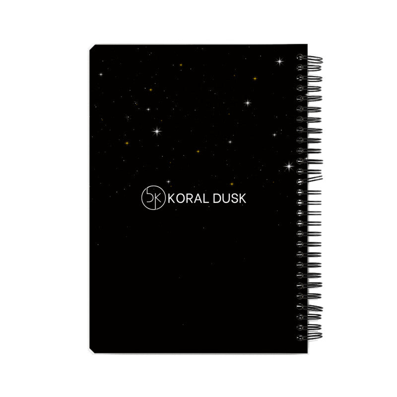 Lee Min Ho Spiral Notebook - Koral Dusk