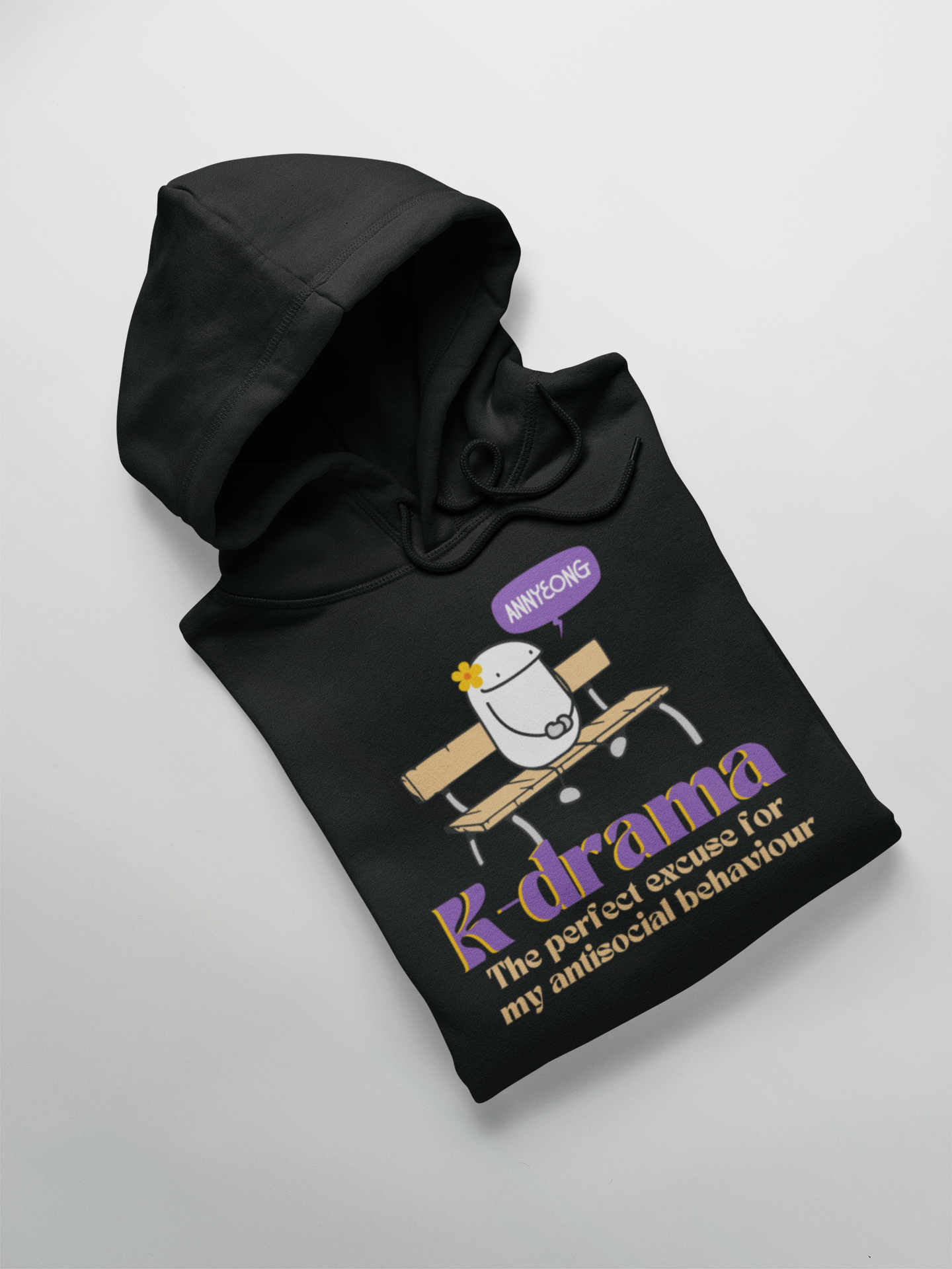 Kdrama Antisocial Club Hoodie