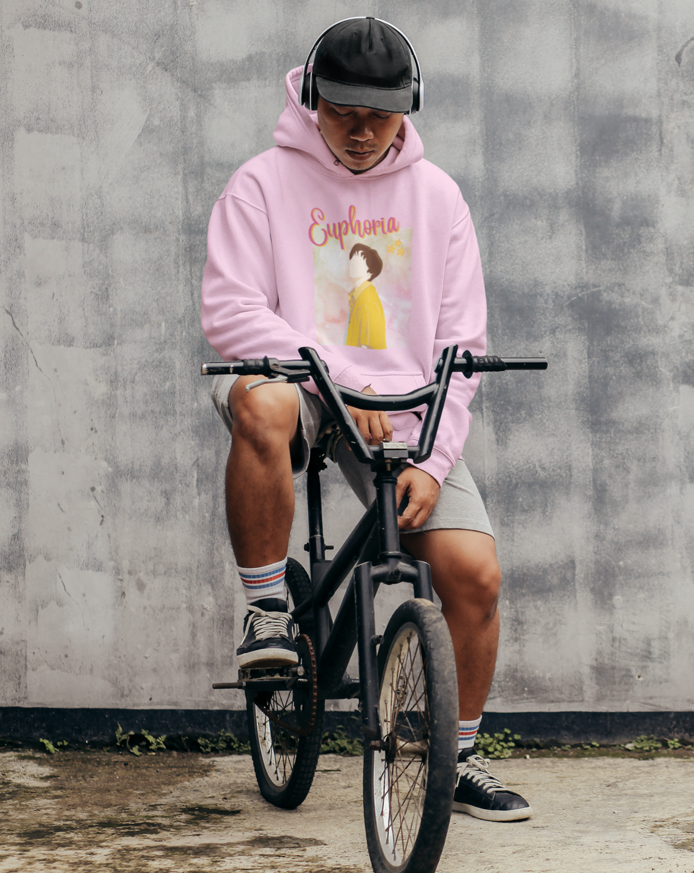 Euphoria Jungkook Hoodie - Koral Dusk
