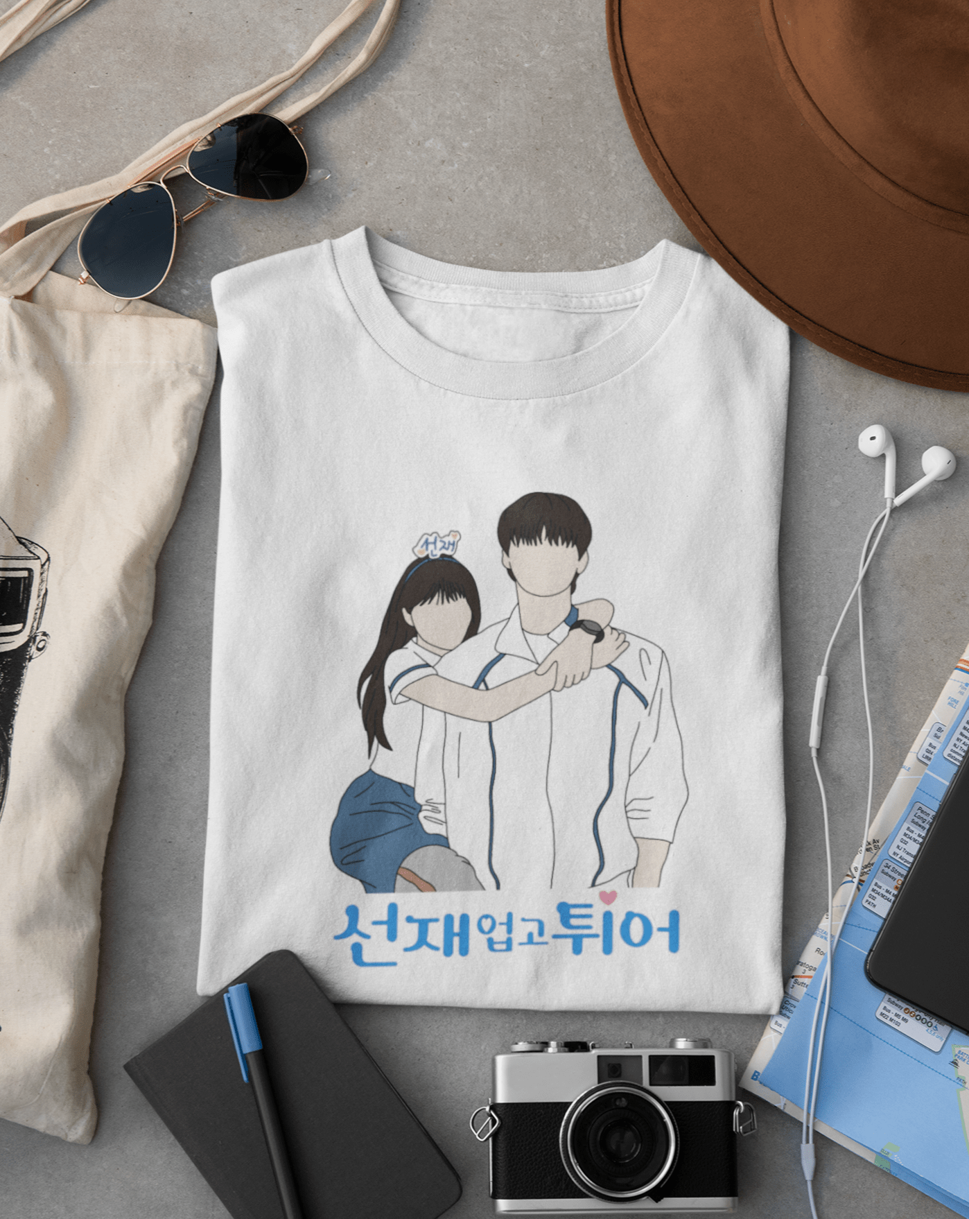 Lovely Runner Duo T-shirt - Koral Dusk