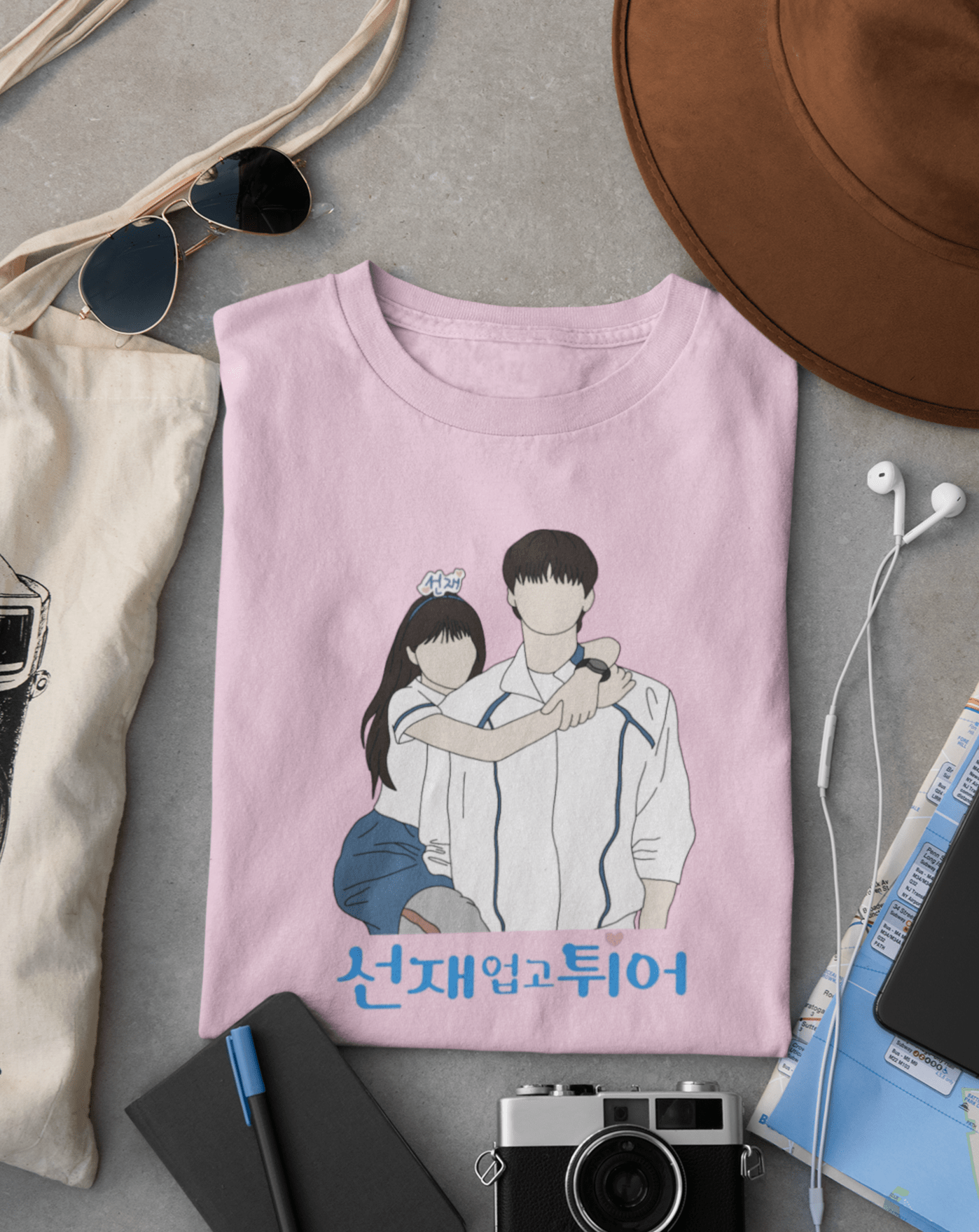 Lovely Runner Duo T-shirt - Koral Dusk