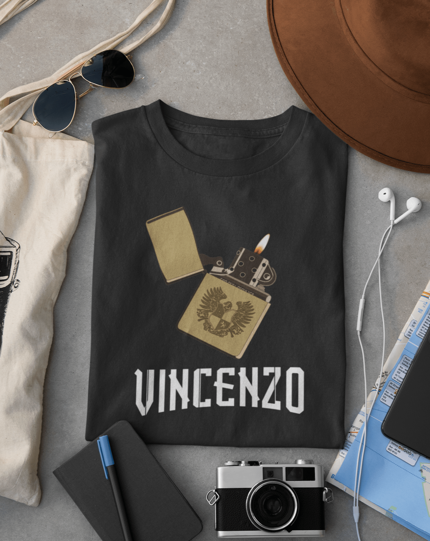 Vincenzo Cassano T-shirt - Koral Dusk