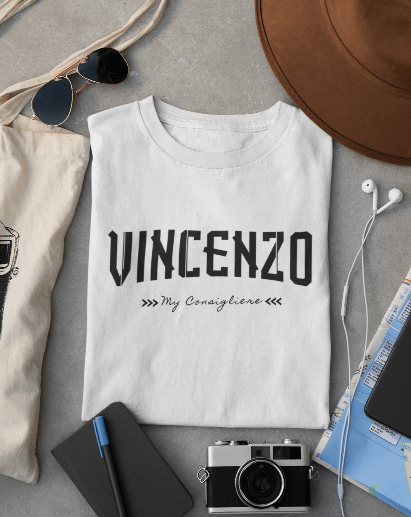Vincenzo Consigliere T-shirt - Koral Dusk