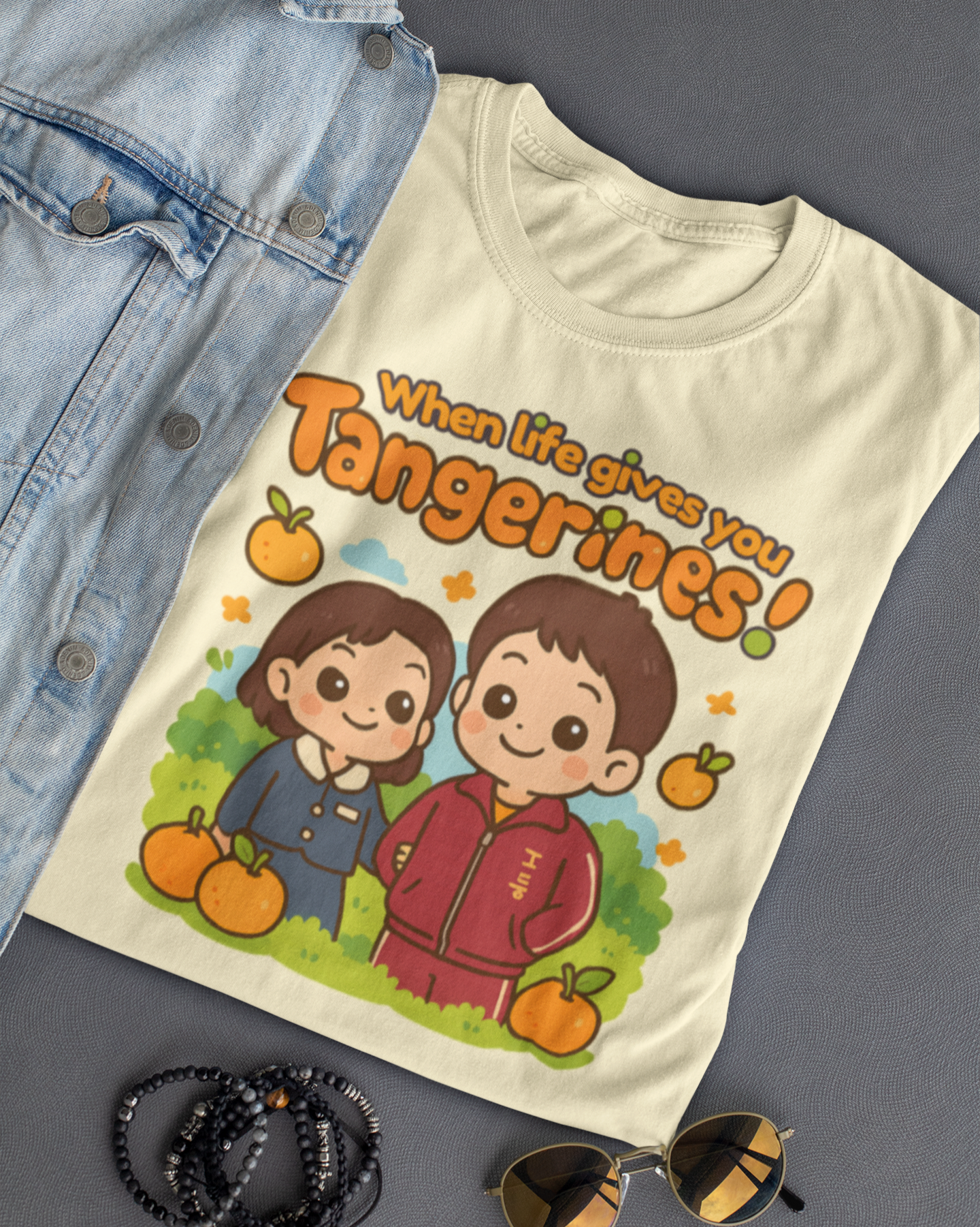 When Life Gives You Tangerines ๐ Unisex T-shirt