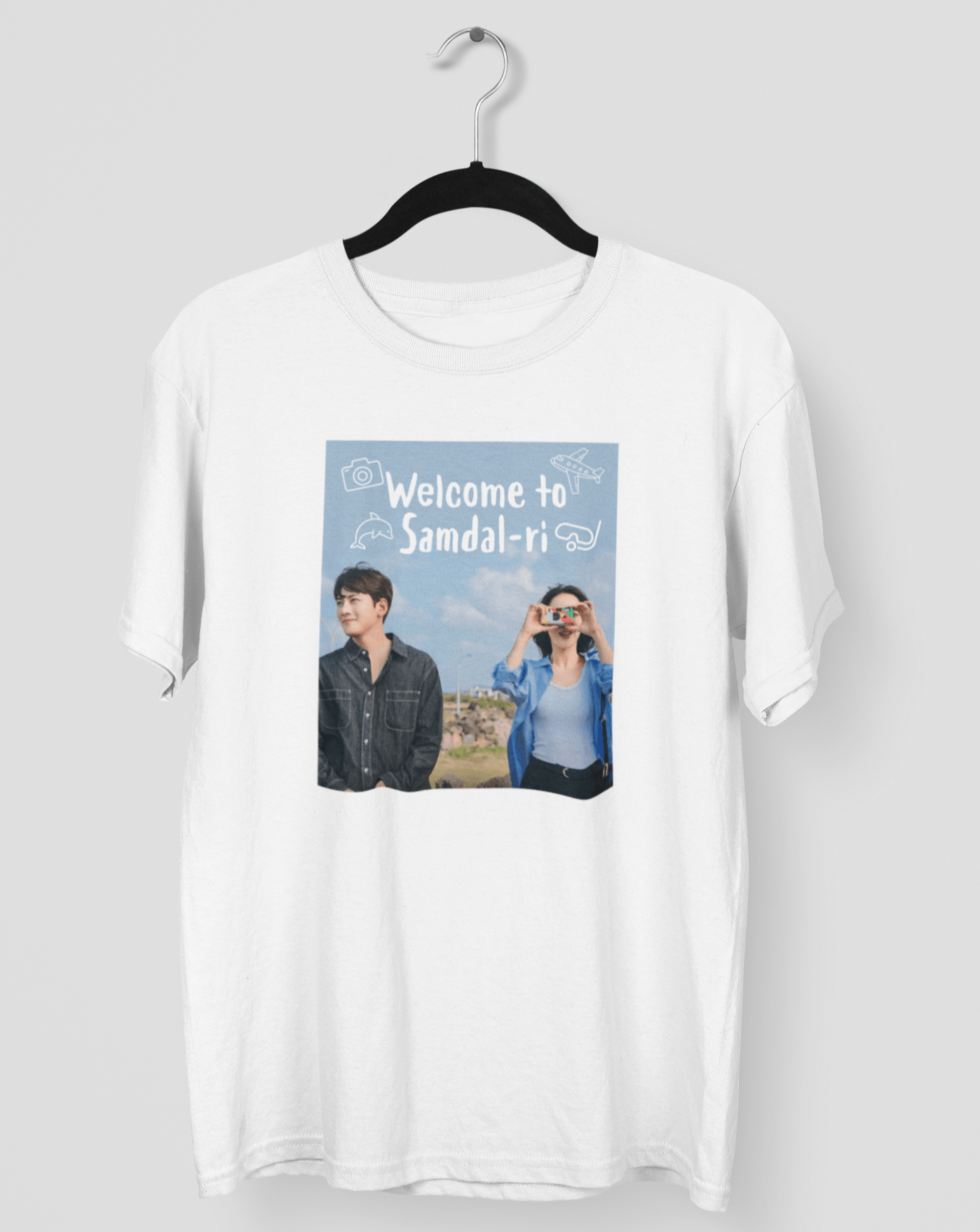 Welcome To Samdal-ri Real Scene T-shirt - Koral Dusk