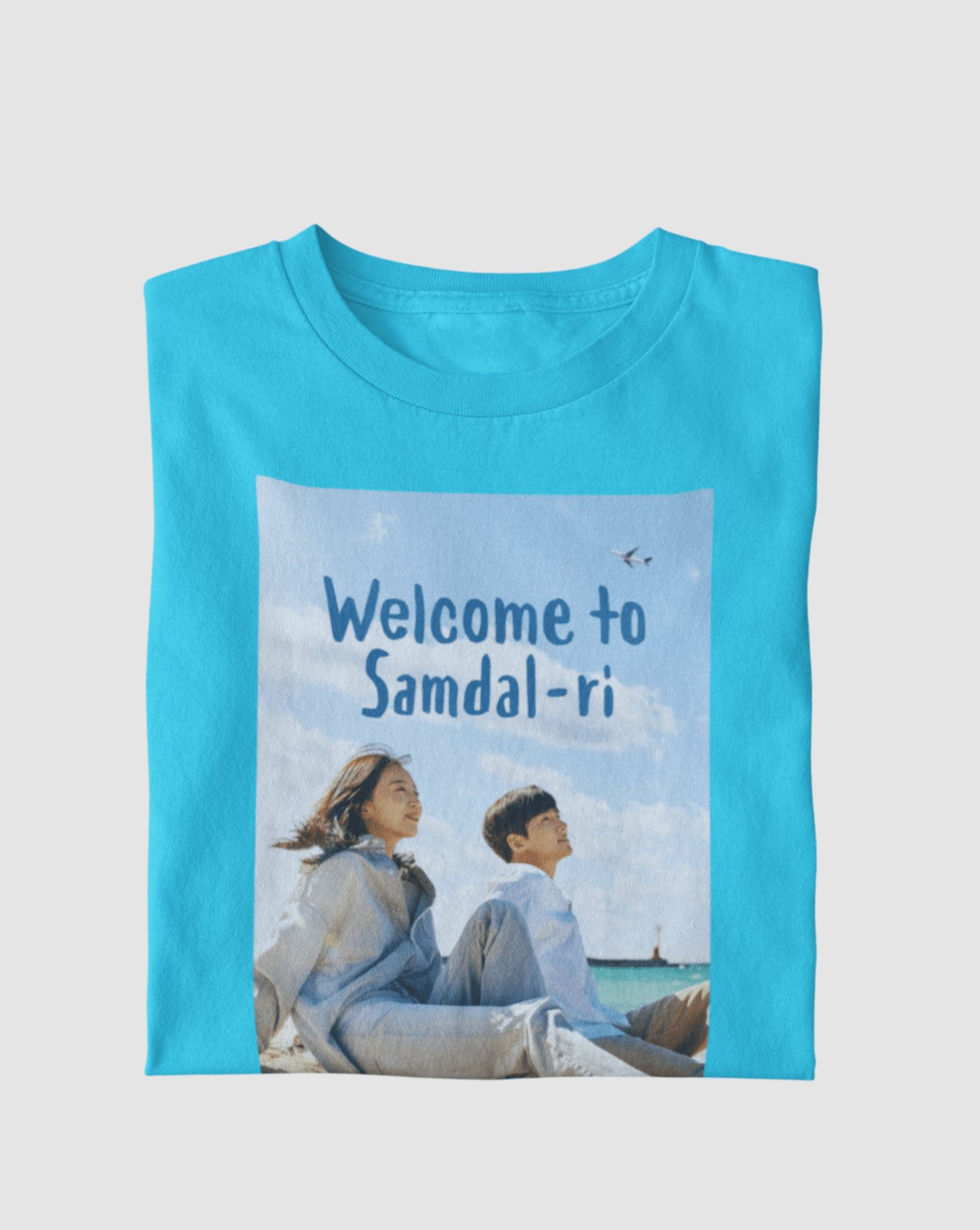 Welcome To Samdal-ri Real Scene Iconic T-shirt - Koral Dusk