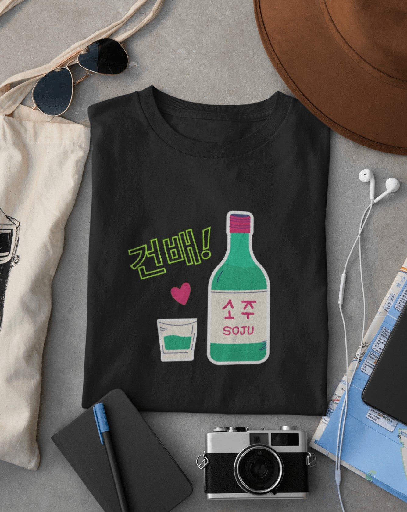 Soju T-shirt - Koral Dusk