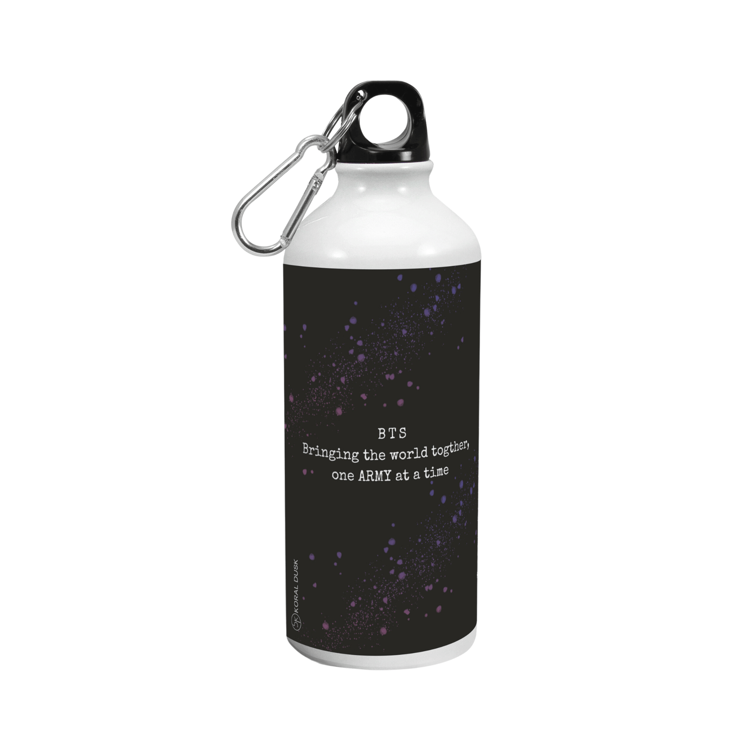 BTS Army World Sipper Bottle - Koral Dusk
