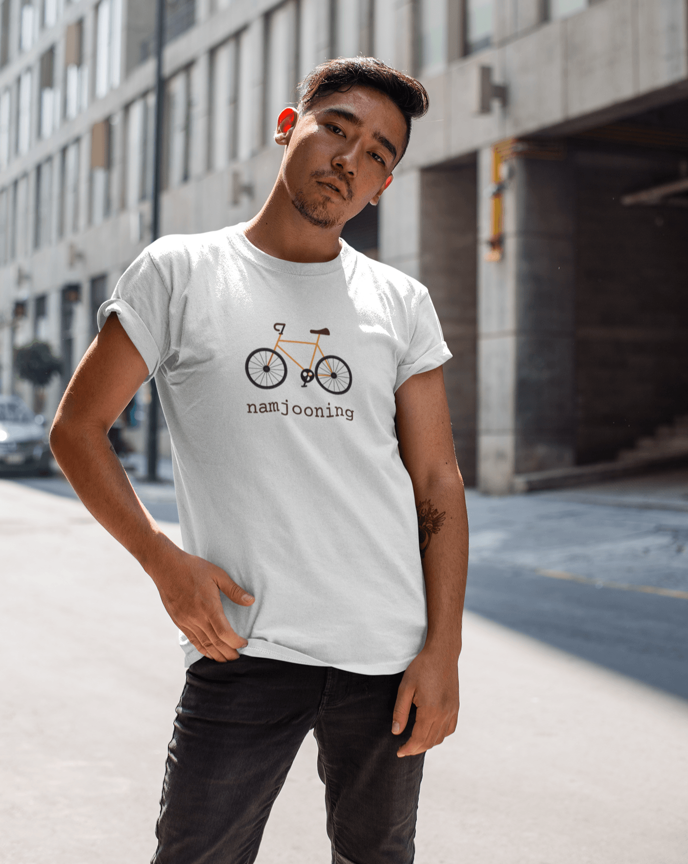 Namjooning T-shirt - Koral Dusk