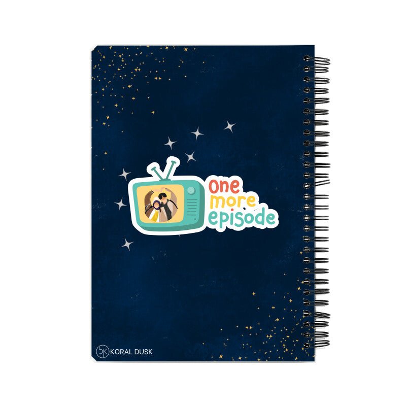 K-drama Addict Noteboook - Koral Dusk