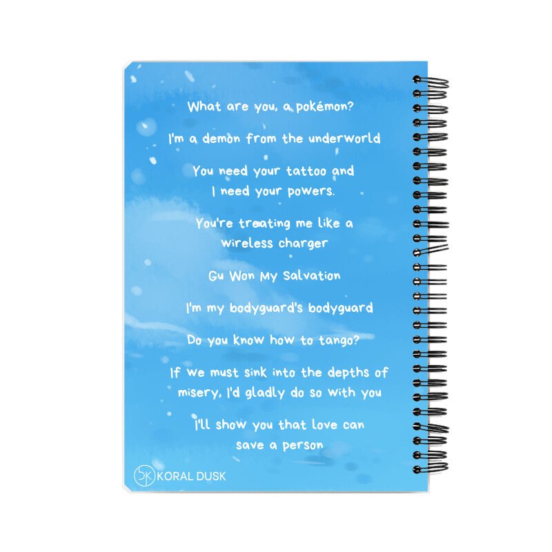 Demon's Manual Notebook - Koral Dusk