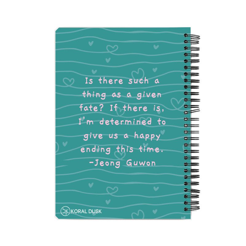 Date with The Fate Notebook - Koral Dusk