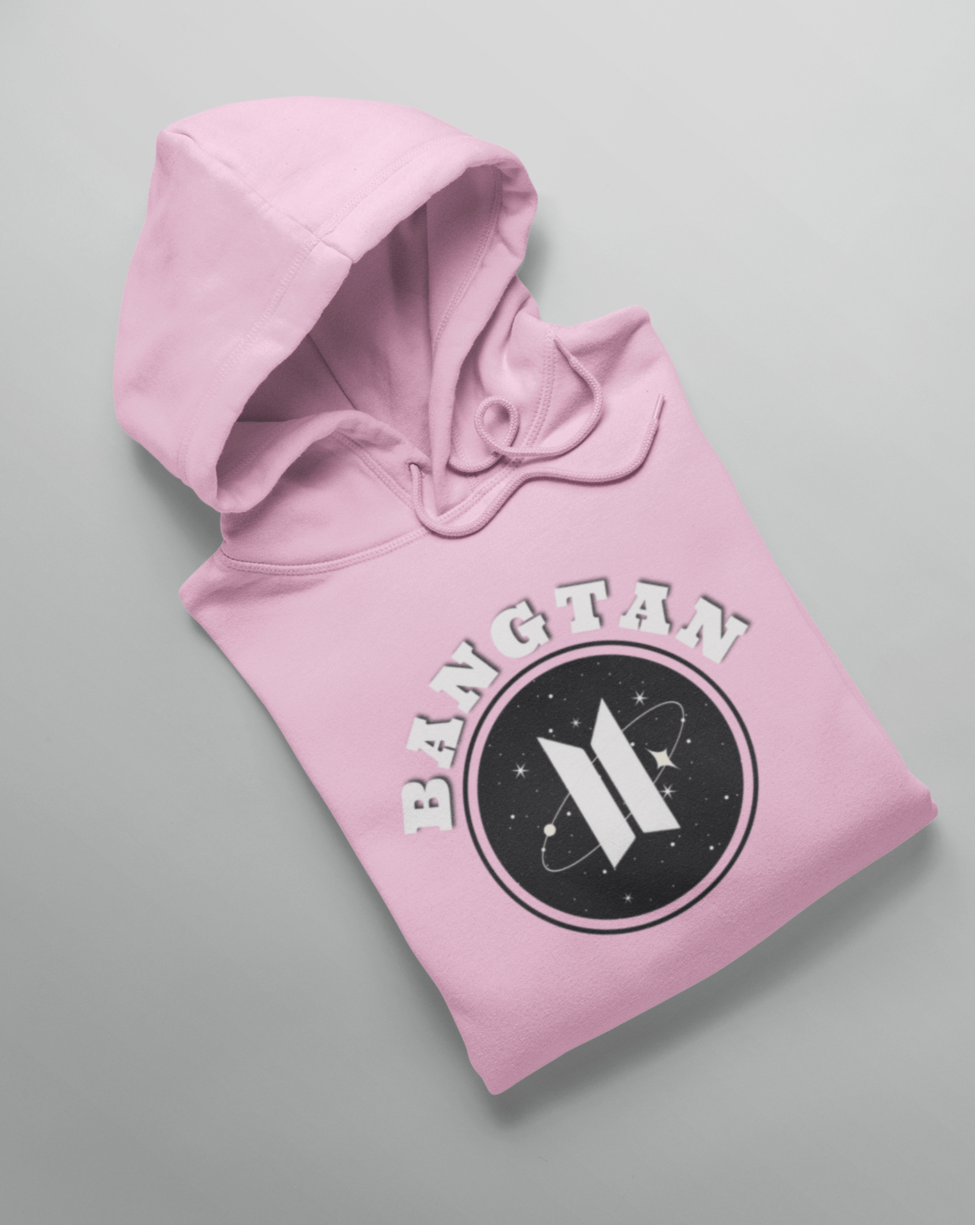 Bangtan BTS Logo Hoodie - Koral Dusk
