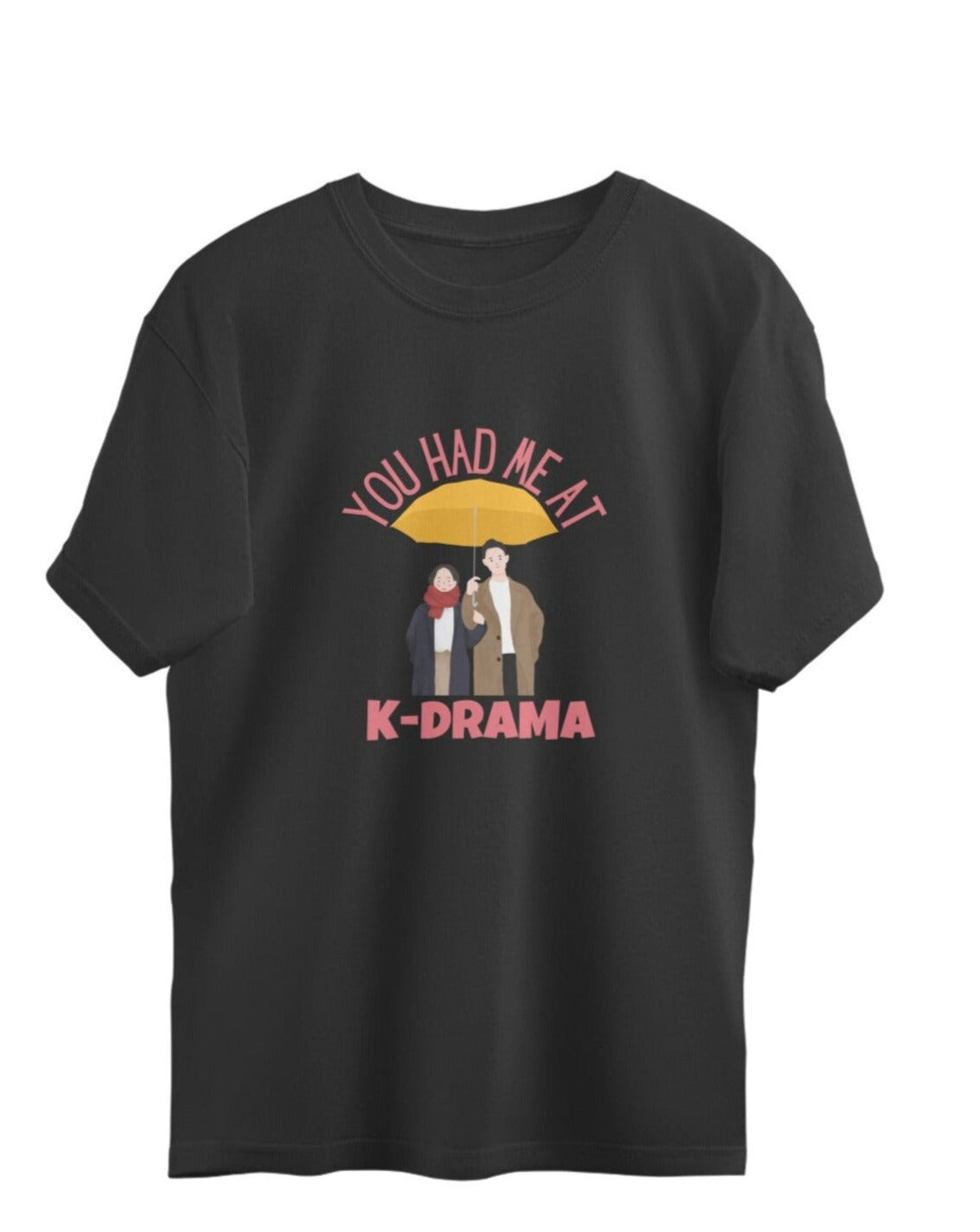 K-drama Oversized Tee - Koral Dusk