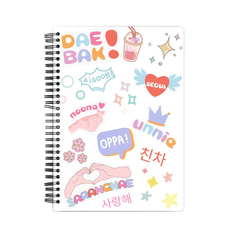 K-drama Slangs Notebook - Koral Dusk