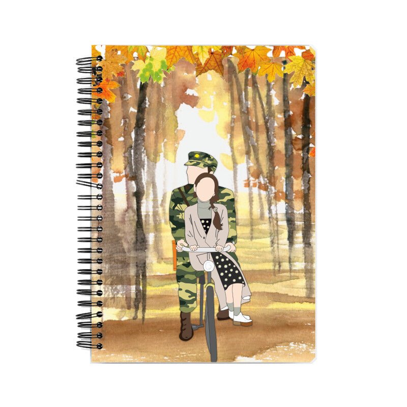 Ride To Destiny Spiral Notebook - Koral Dusk