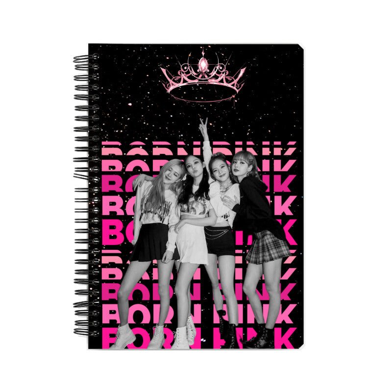 Born Pink Signature Spiral Notebook - Koral Dusk