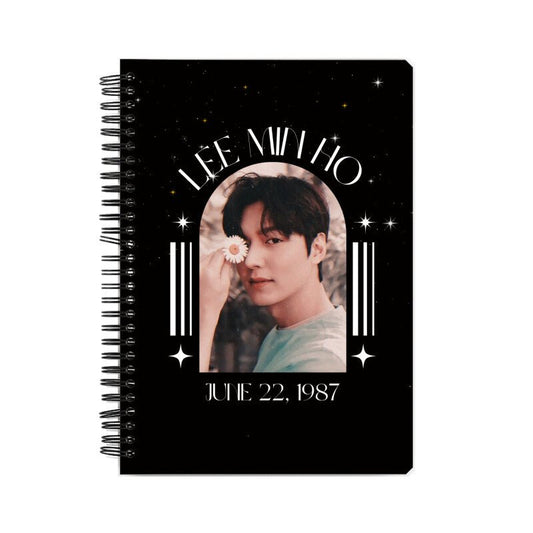 Lee Min Ho Spiral Notebook - Koral Dusk