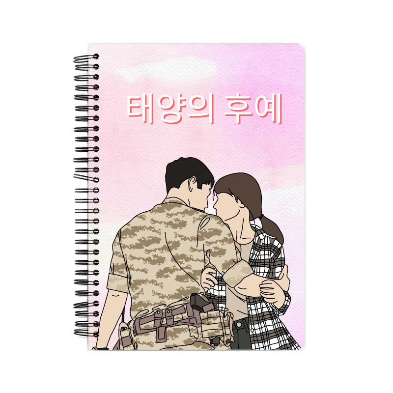 Descendants Of The Sun Notebook - Koral Dusk