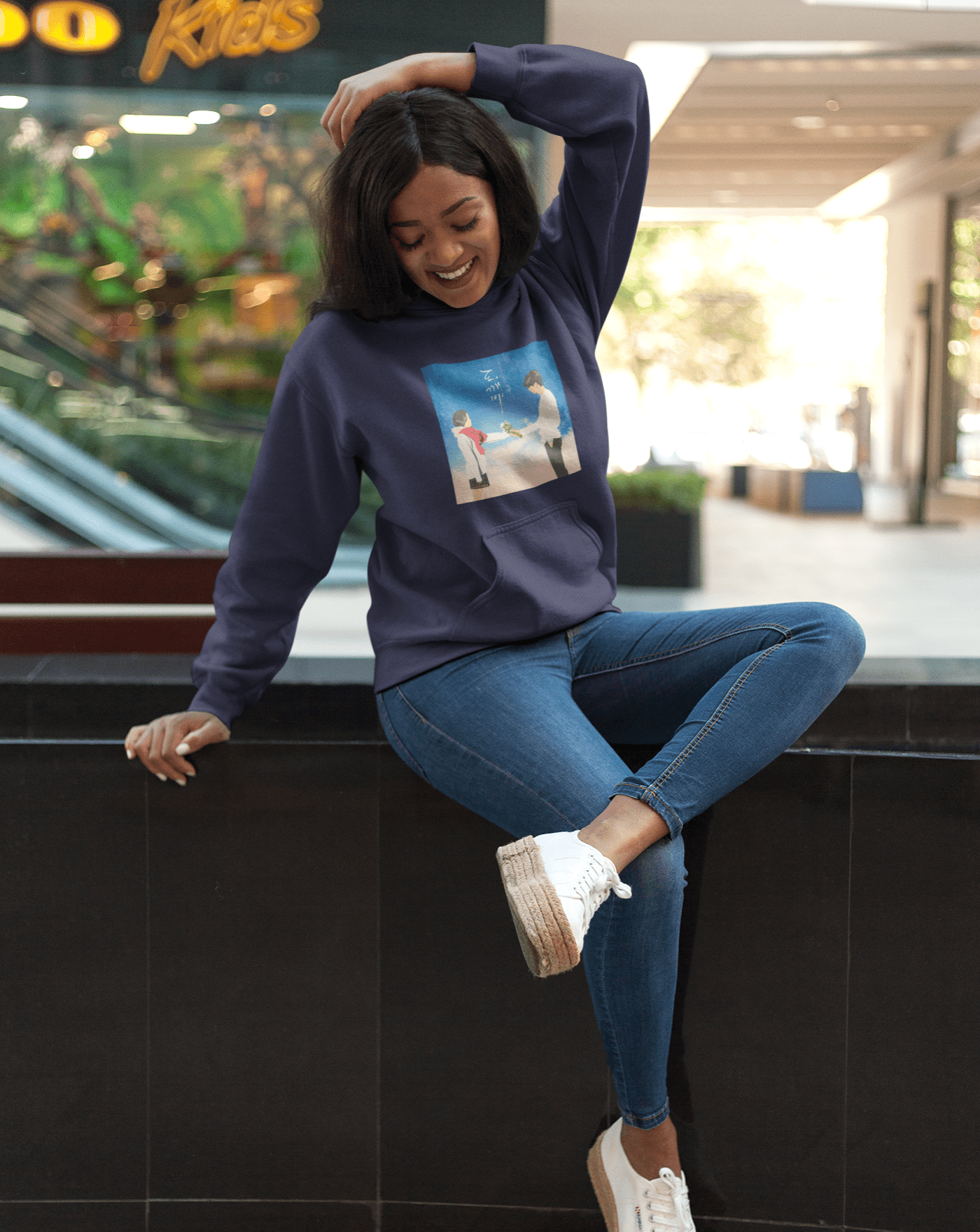 Buckwheat Lover Goblin Hoodie - Koral Dusk