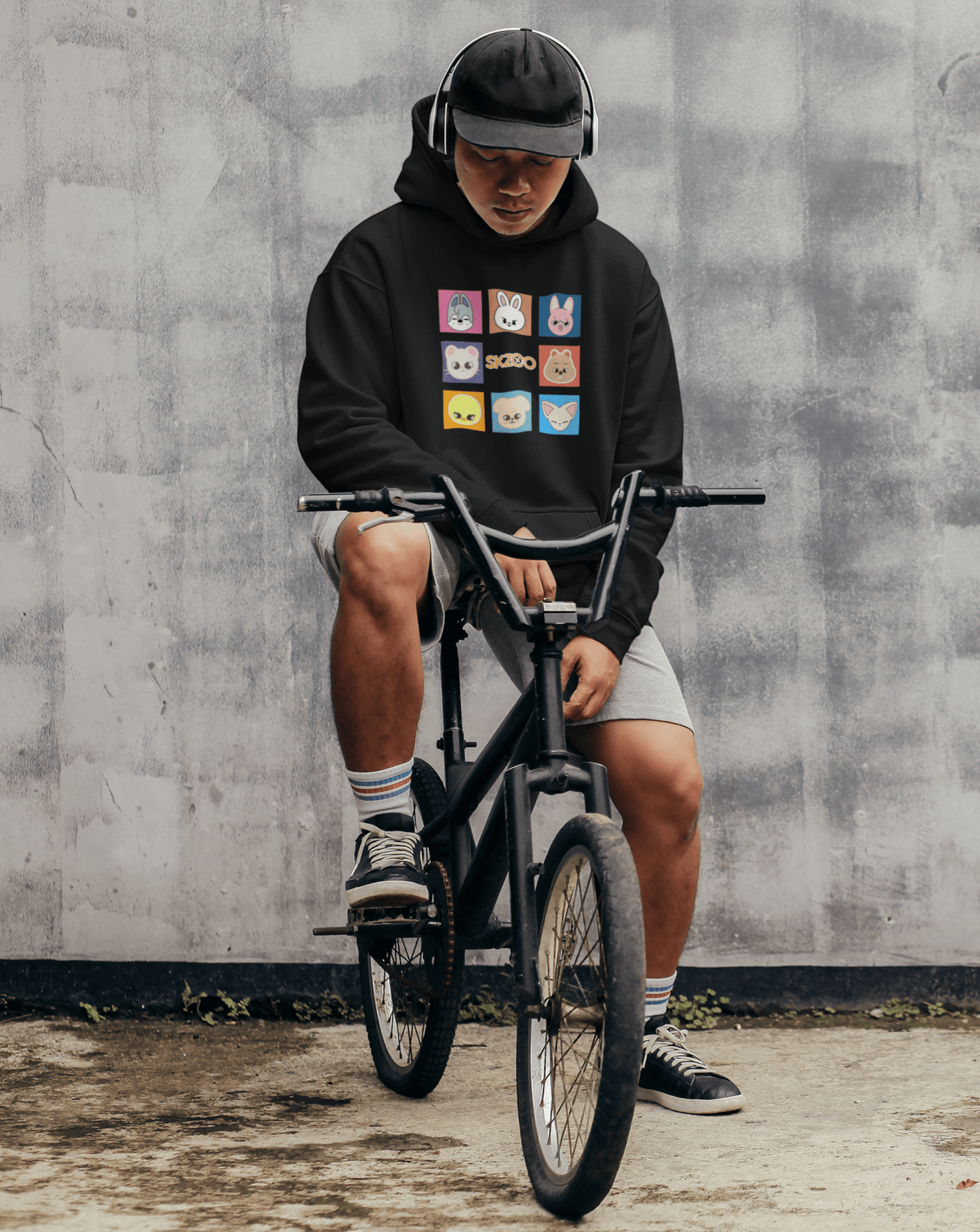SKZoo 'Playful Era' Hoodie - Koral Dusk