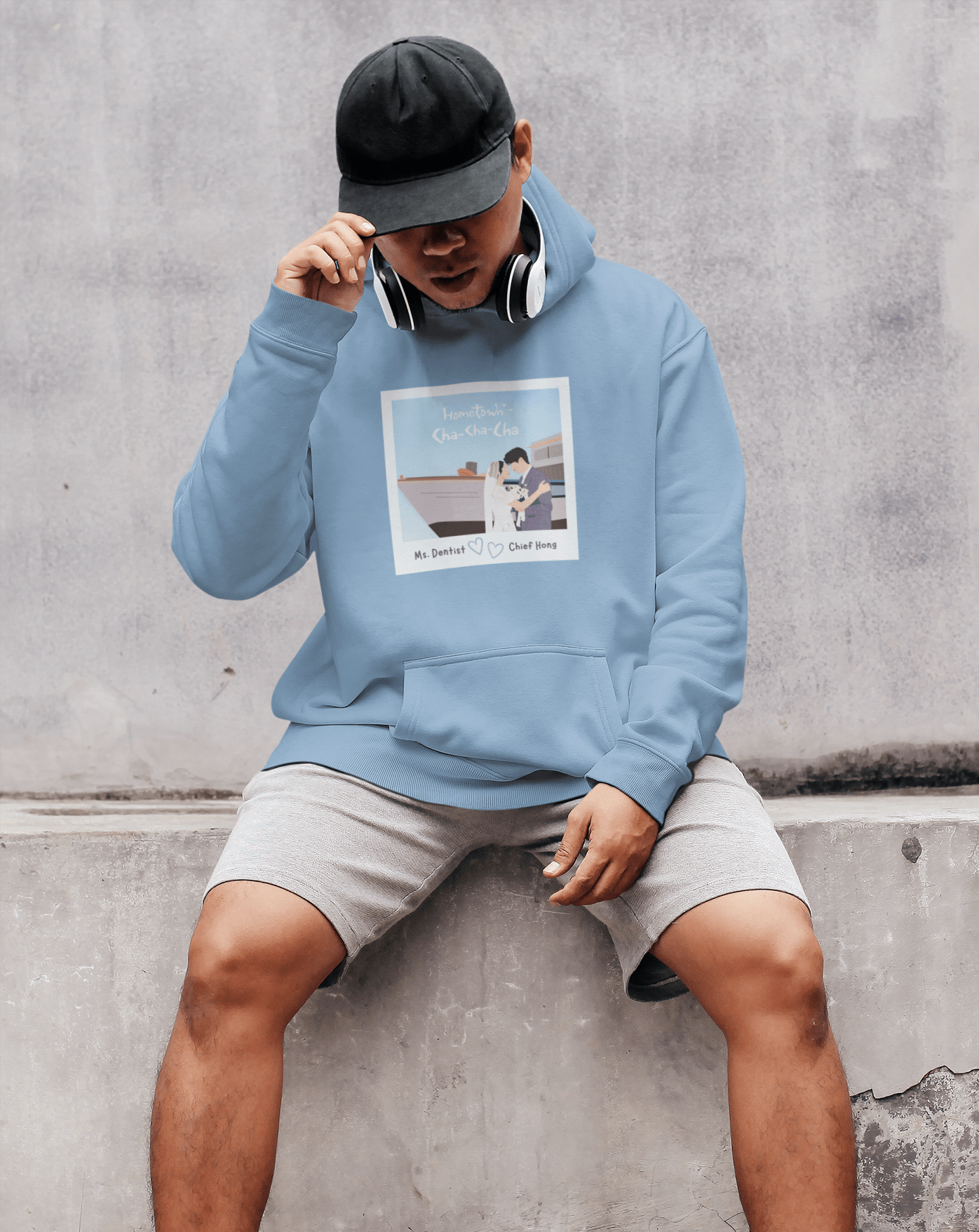 Seaside Vows Hoodie - Koral Dusk