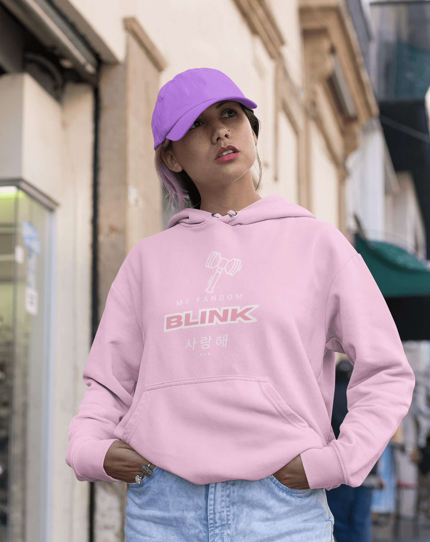 Fandom Blink Hoodie - Koral Dusk