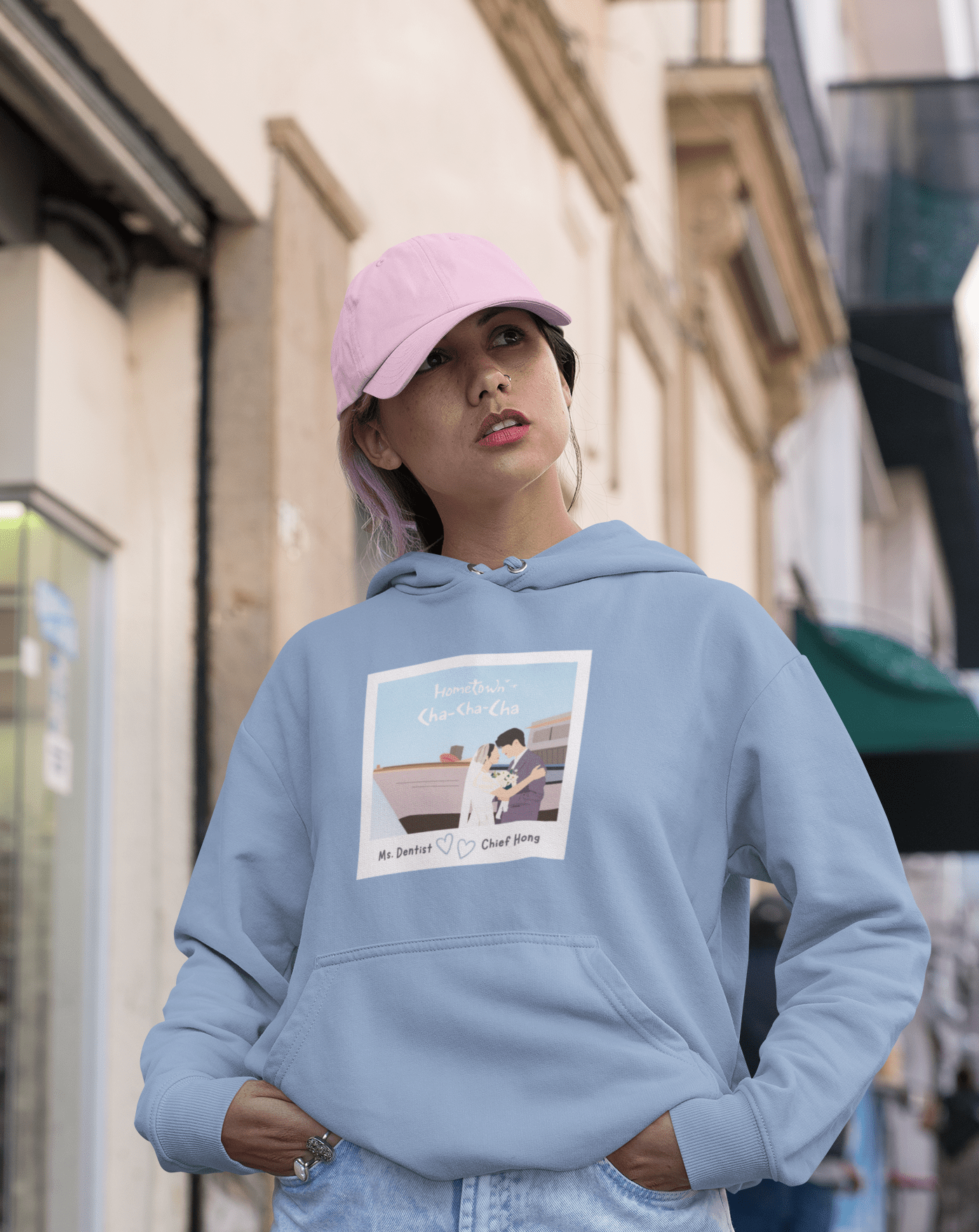 Seaside Vows Hoodie - Koral Dusk