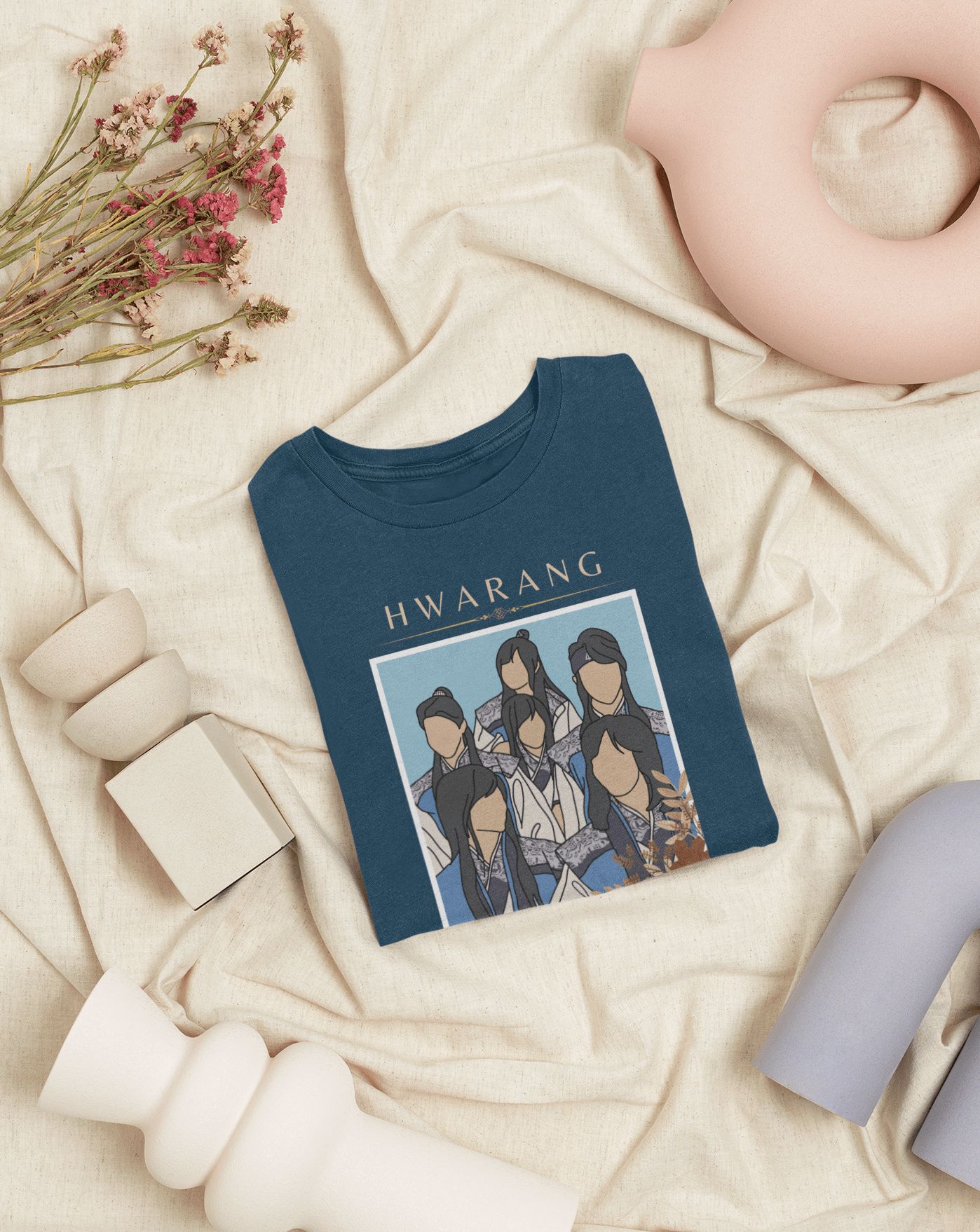Hwarang Brotherhood Unisex T-shirt - Koral Dusk