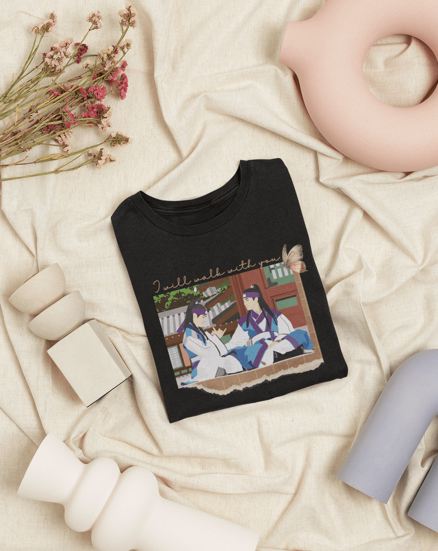 The Promise- Hwarang Unisex T-shirt - Koral Dusk