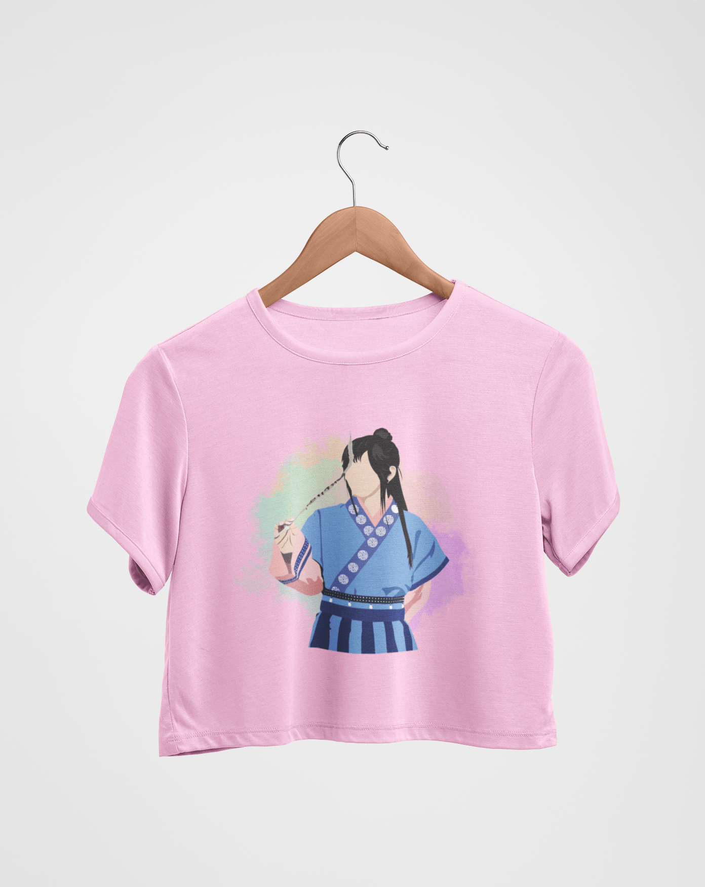 Han Sung Hwarang Crop T-shirt - Koral Dusk