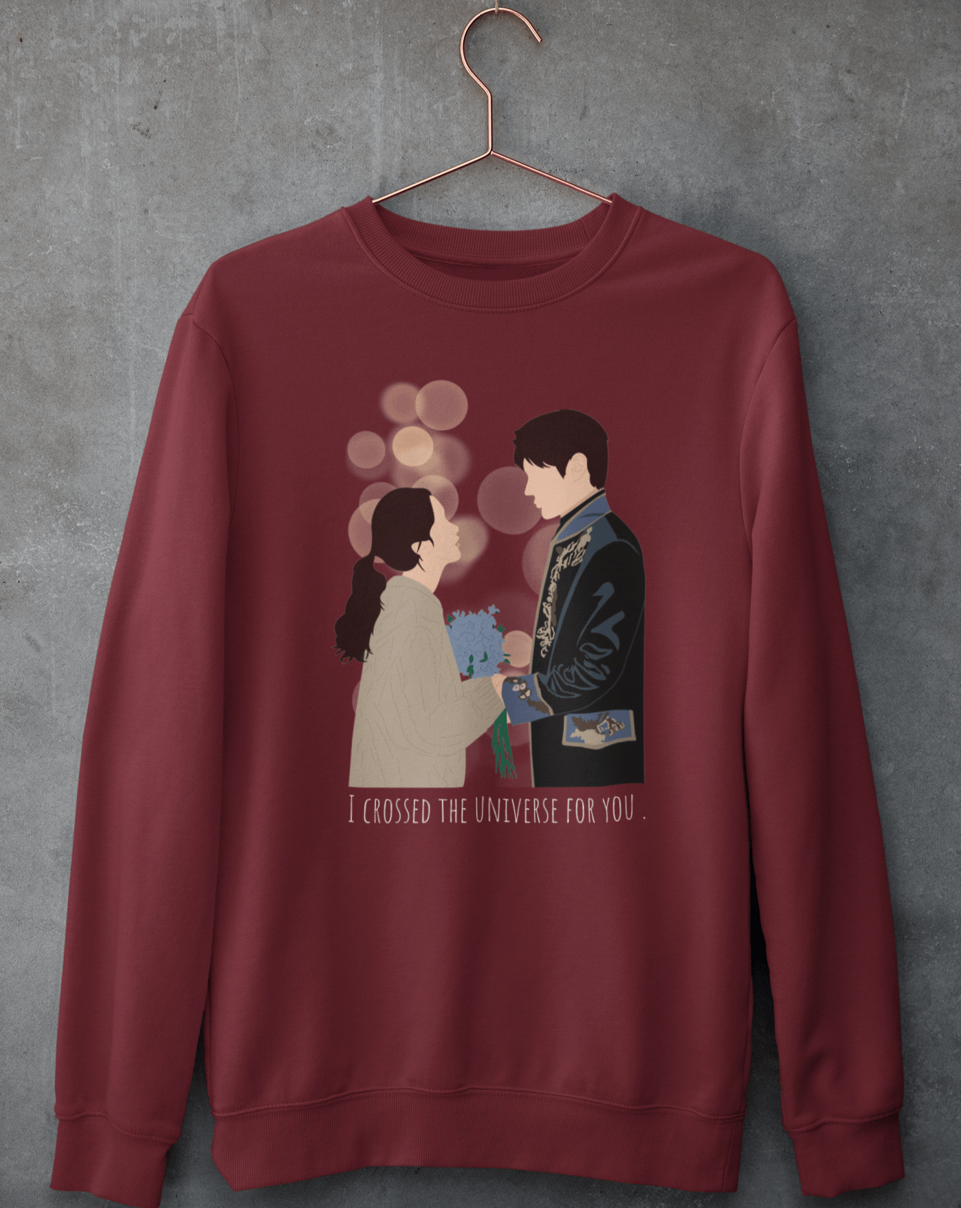 Petals Across Dimensions Sweatshirt - Koral Dusk