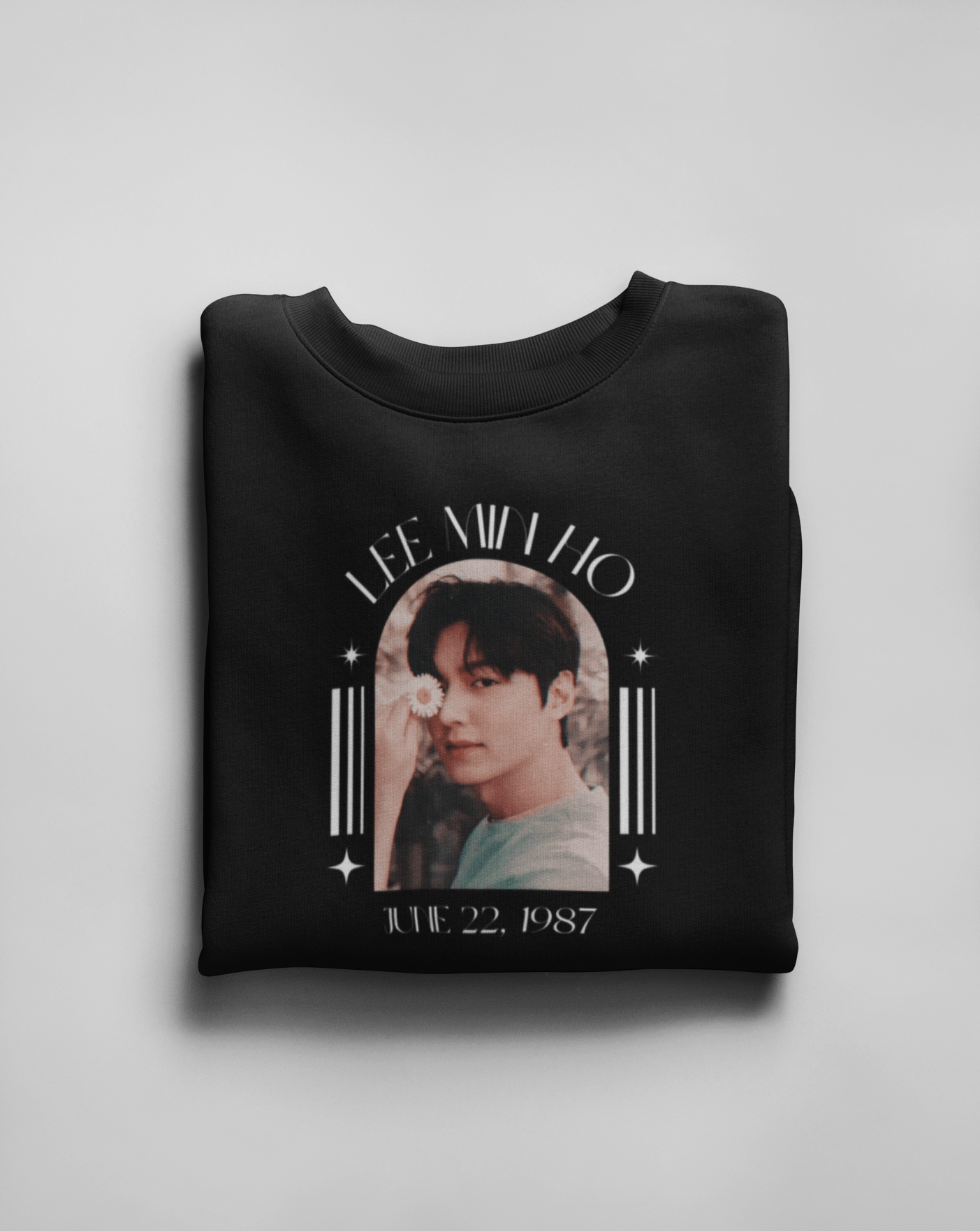 Lee Min Ho Aesthetics Sweatshirt - Koral Dusk