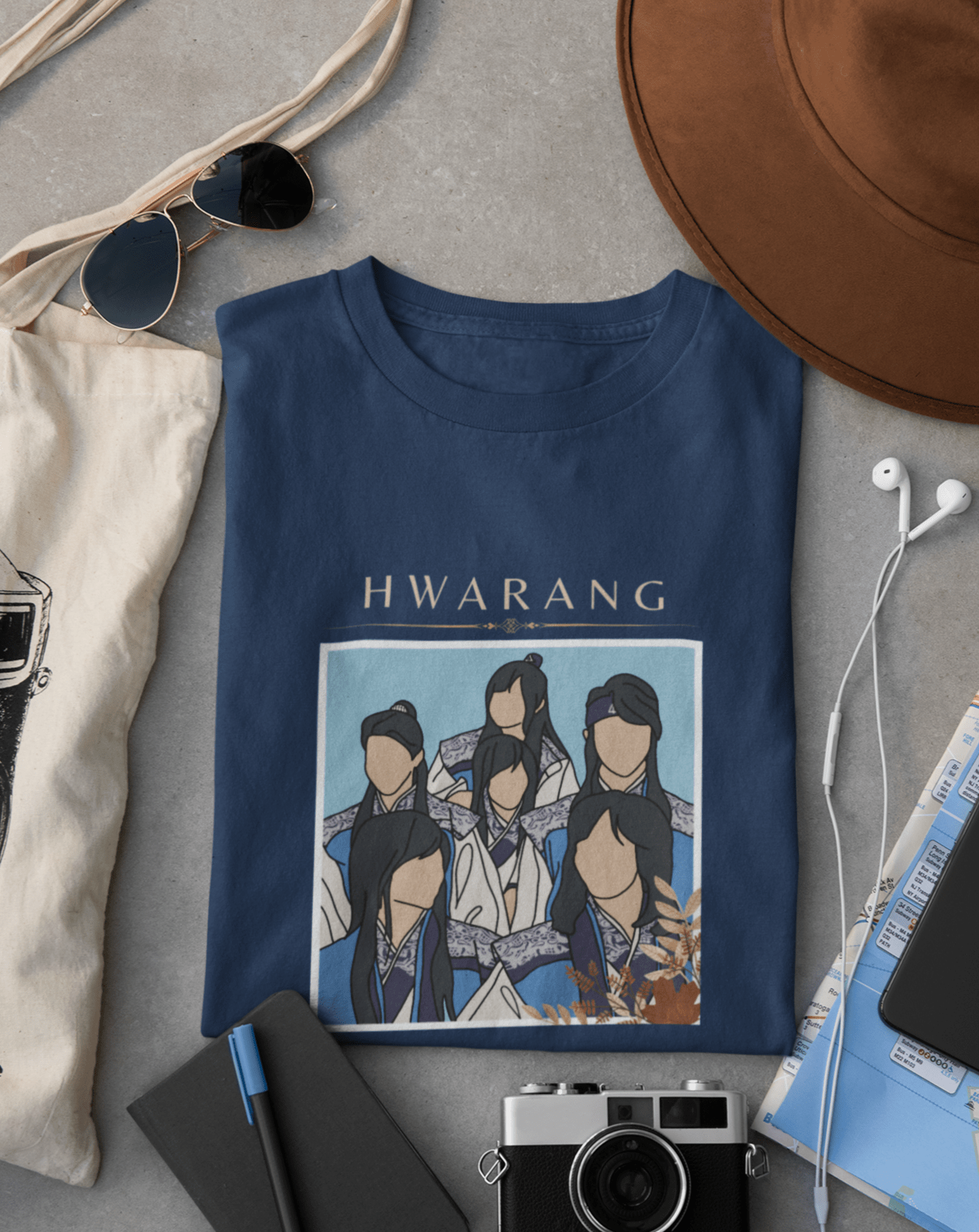 Hwarang Brotherhood Unisex T-shirt - Koral Dusk