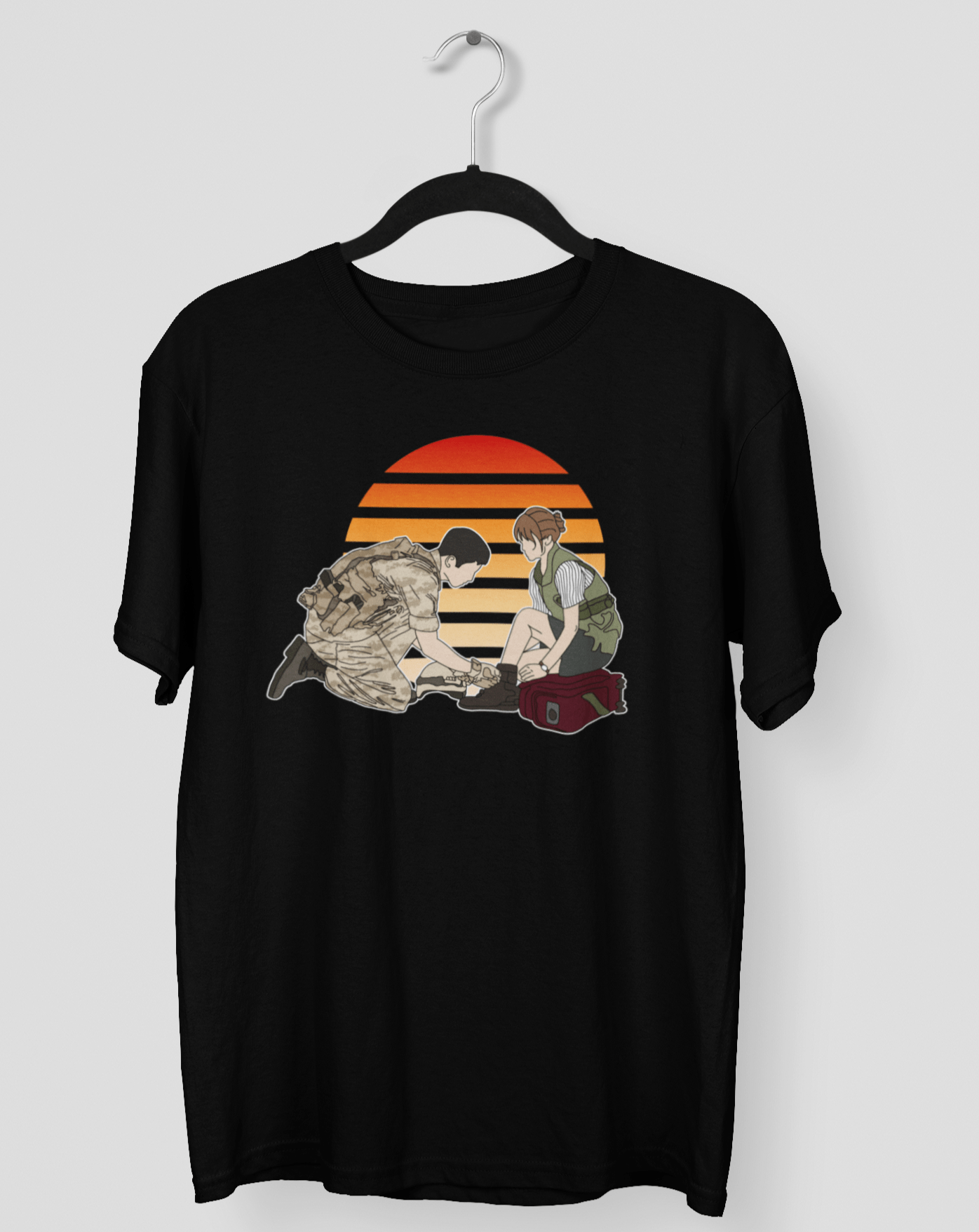Heartfelt Gesture T-shirt - Koral Dusk