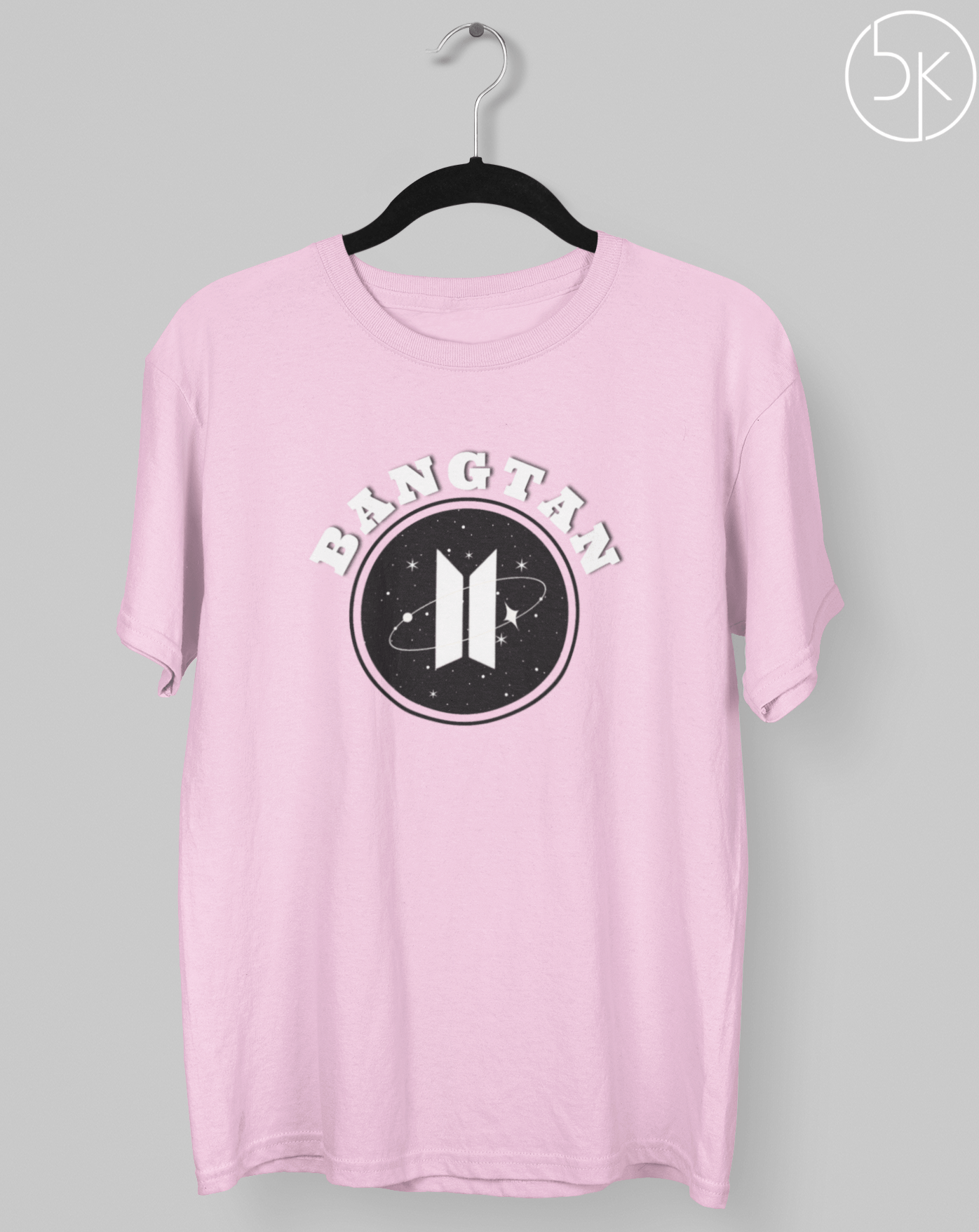 Bangtan BTS logo T-shirt - Koral Dusk