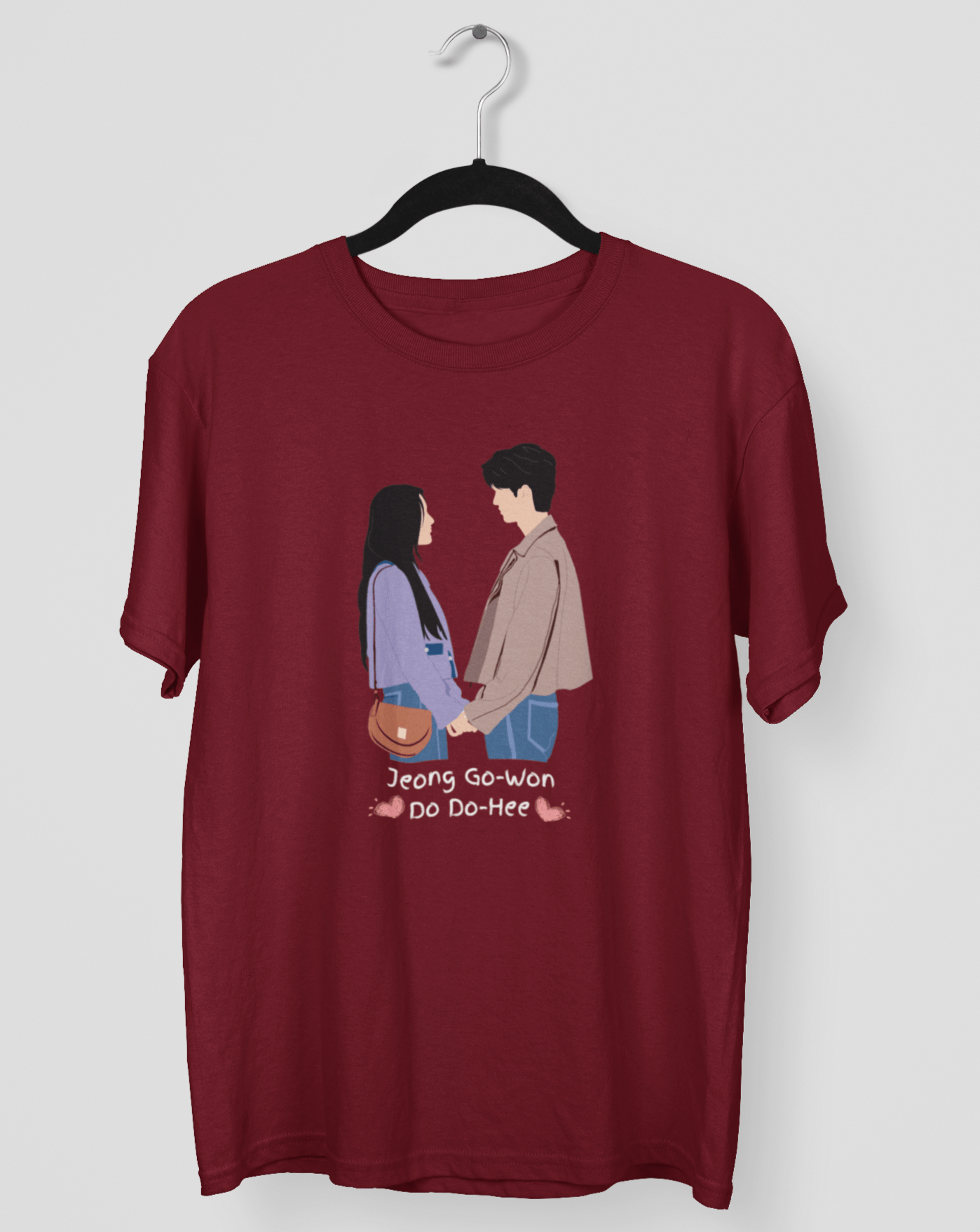 Gu-Won & Do Do-Hee T-shirt - Koral Dusk