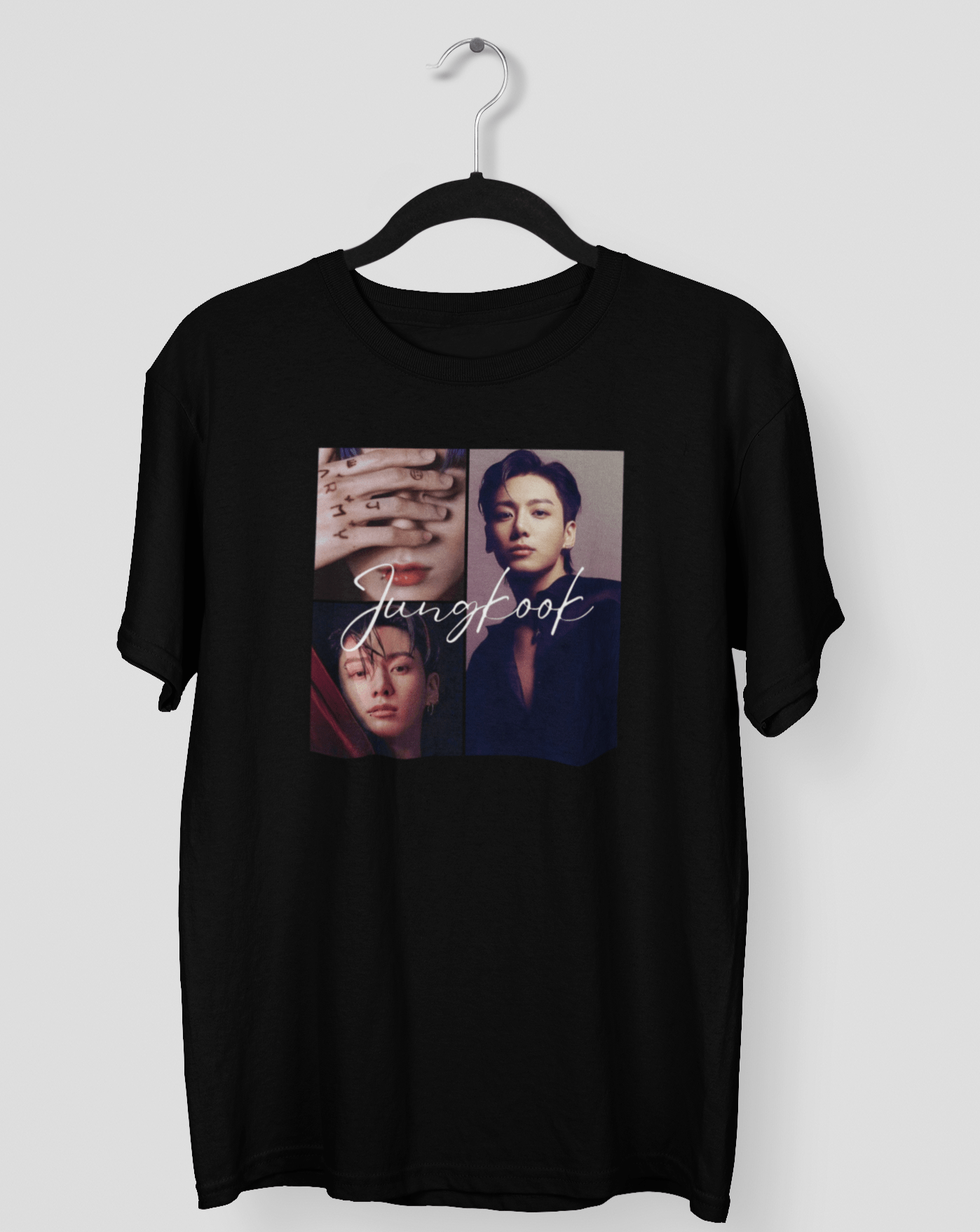 Jungkook Statement T-shirt - Koral Dusk