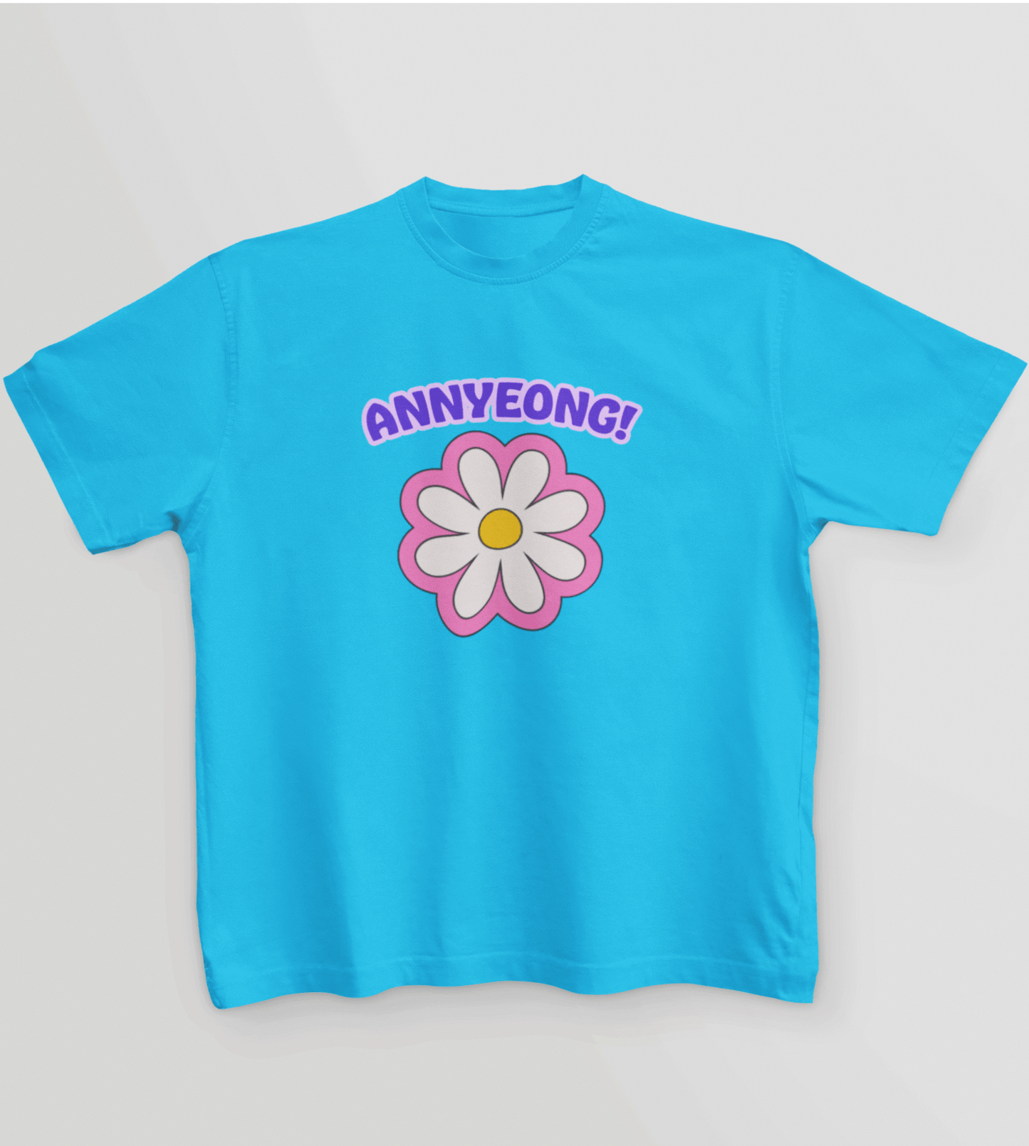 Annyeong Kids T-shirt - Koral Dusk
