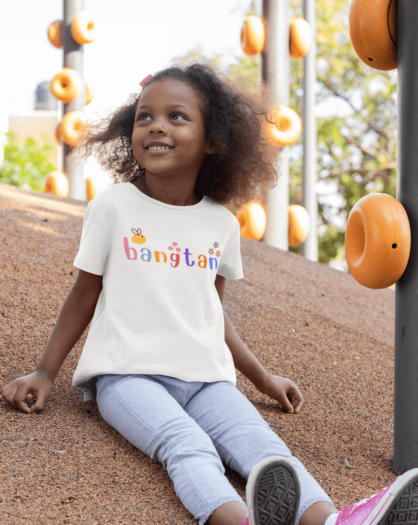 Bangtan Kids T-shirt - Koral Dusk