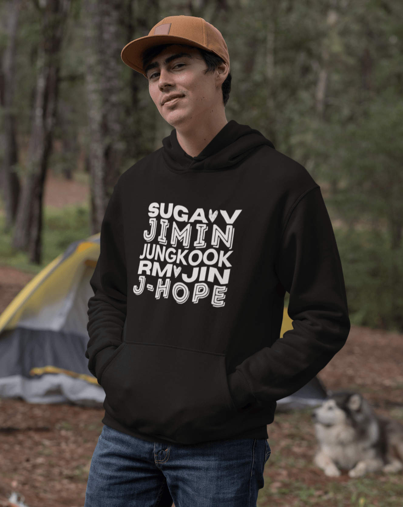 BTS Boys Hoodie - Koral Dusk