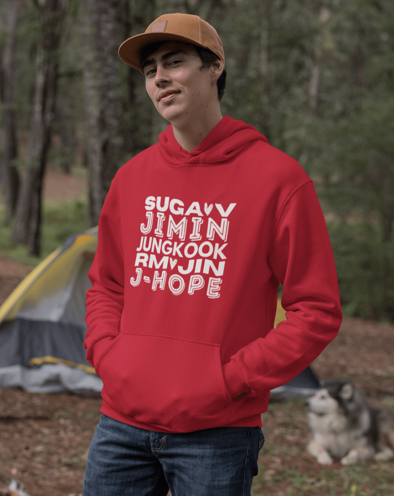 BTS Boys Hoodie - Koral Dusk