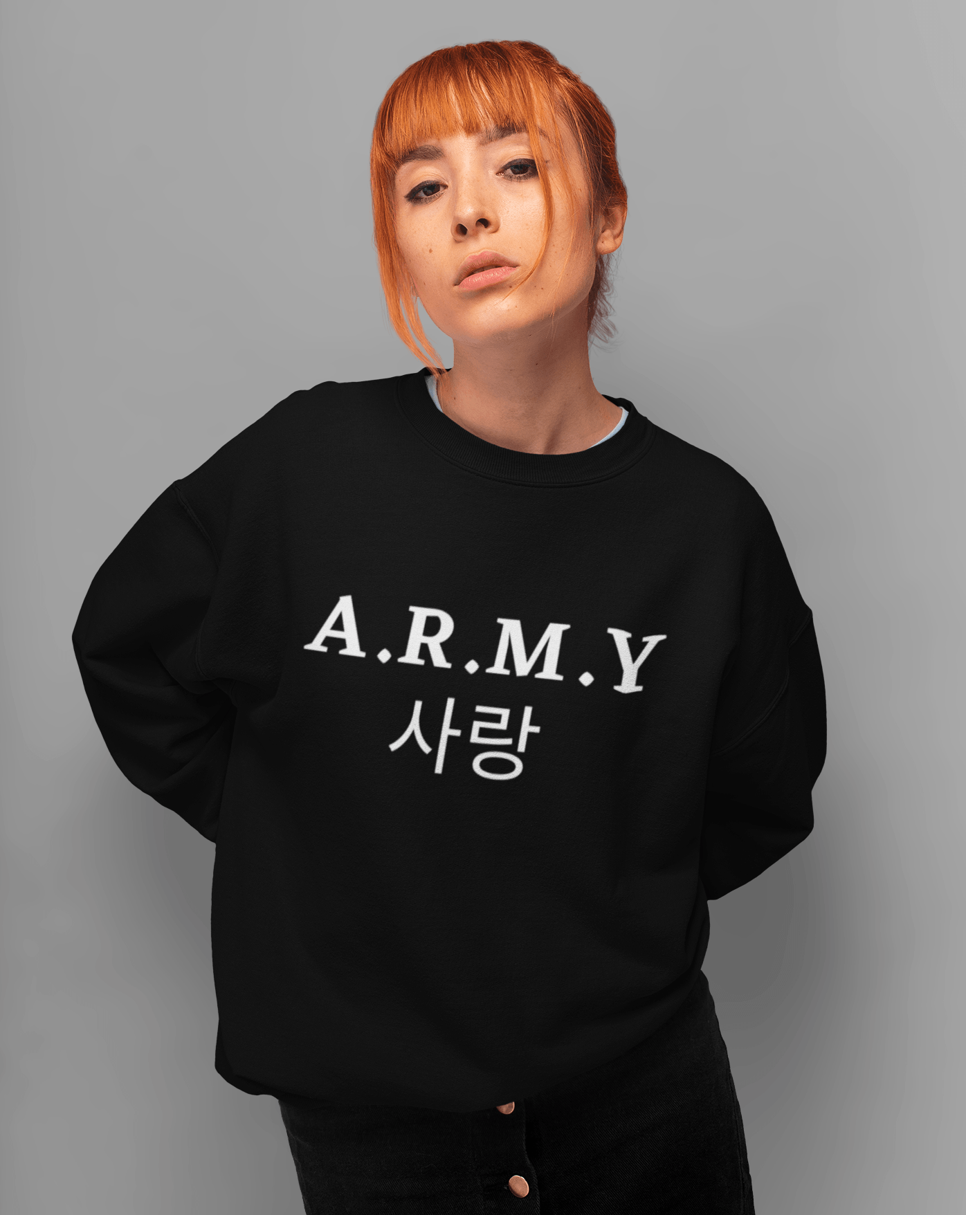 Army Sweatshirt - Koral Dusk