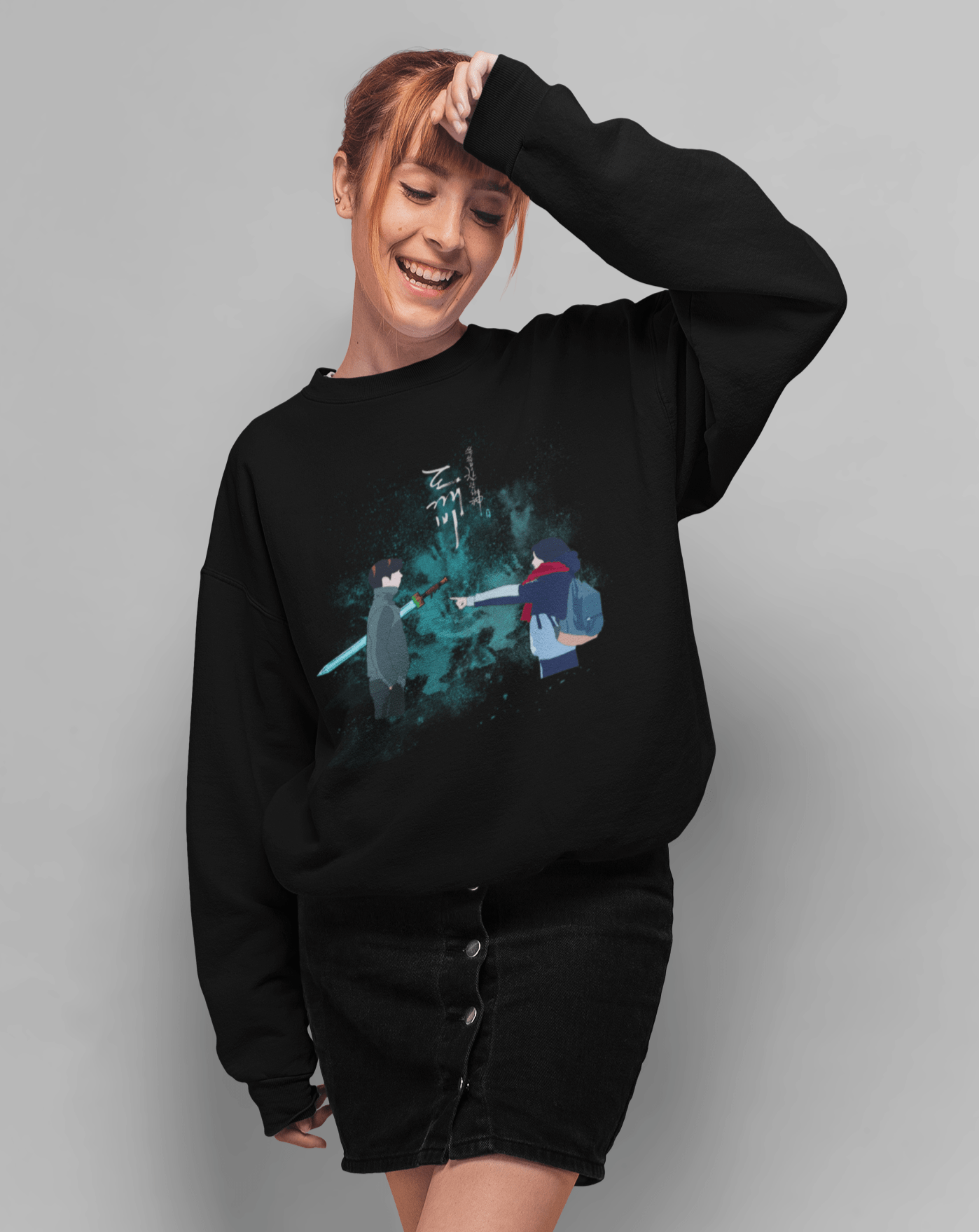 Hidden Sword Goblin Sweatshirt - Koral Dusk