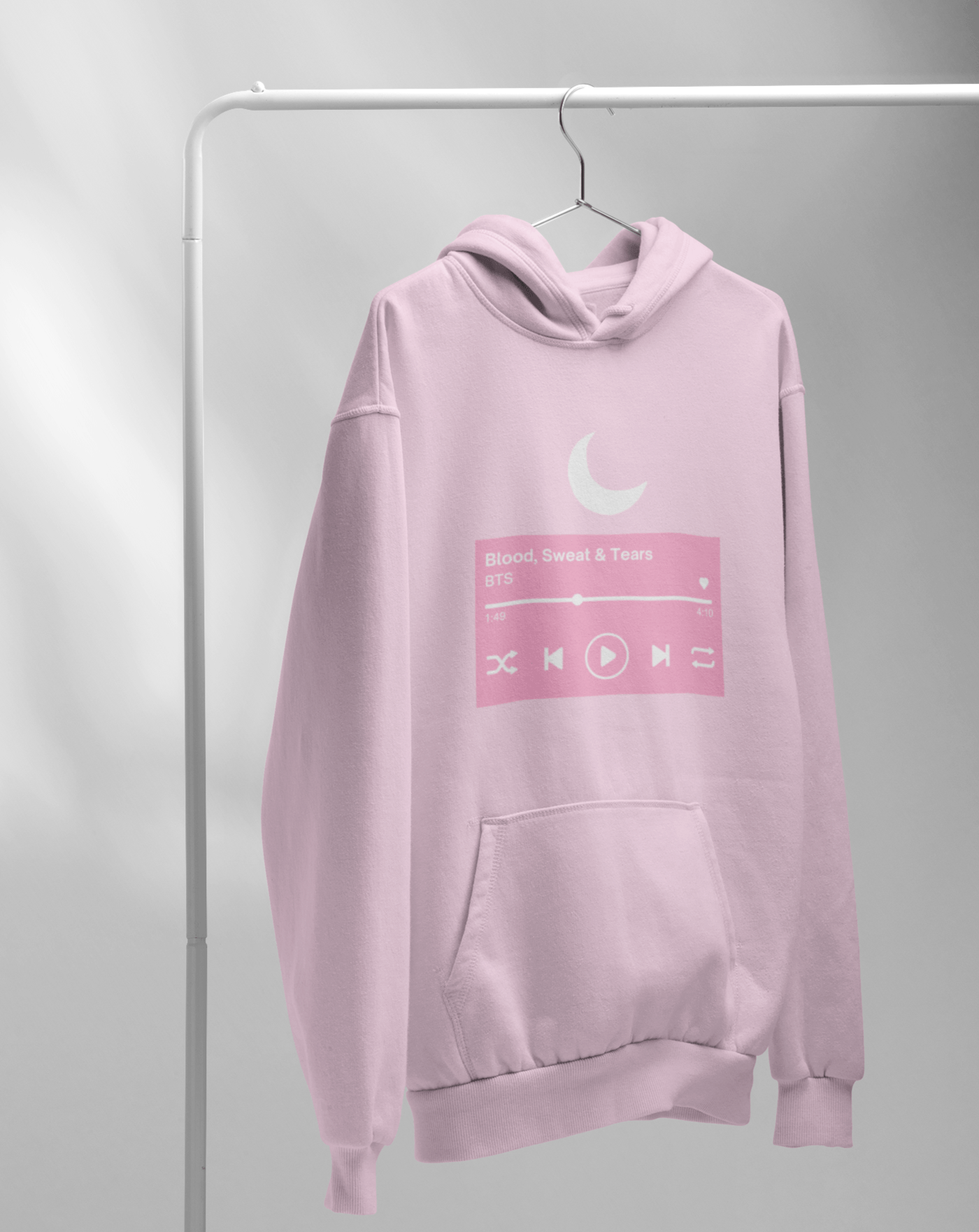 Blood, Sweat & Tears Hoodie - Koral Dusk