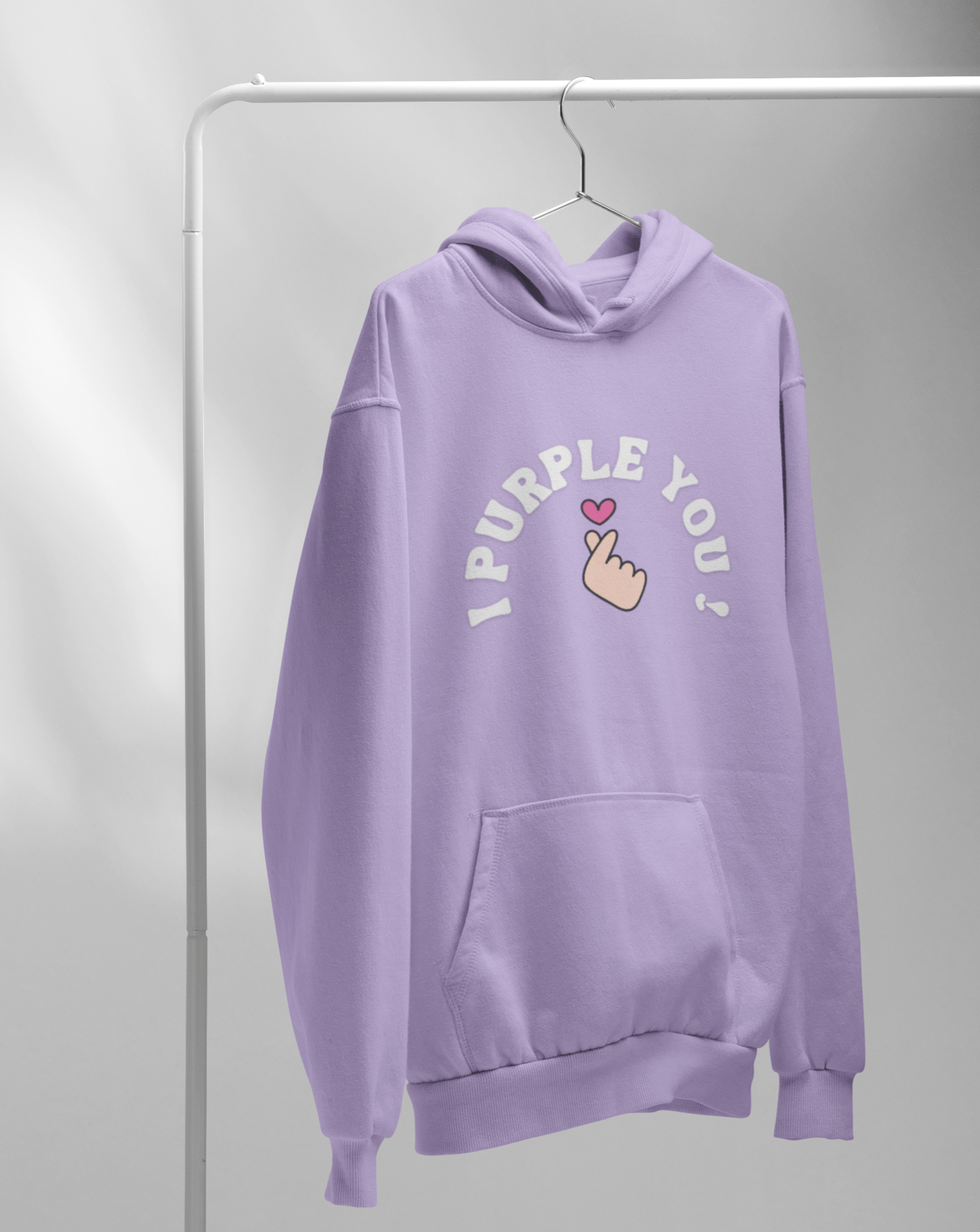 I Purple You Hoodie - Koral Dusk