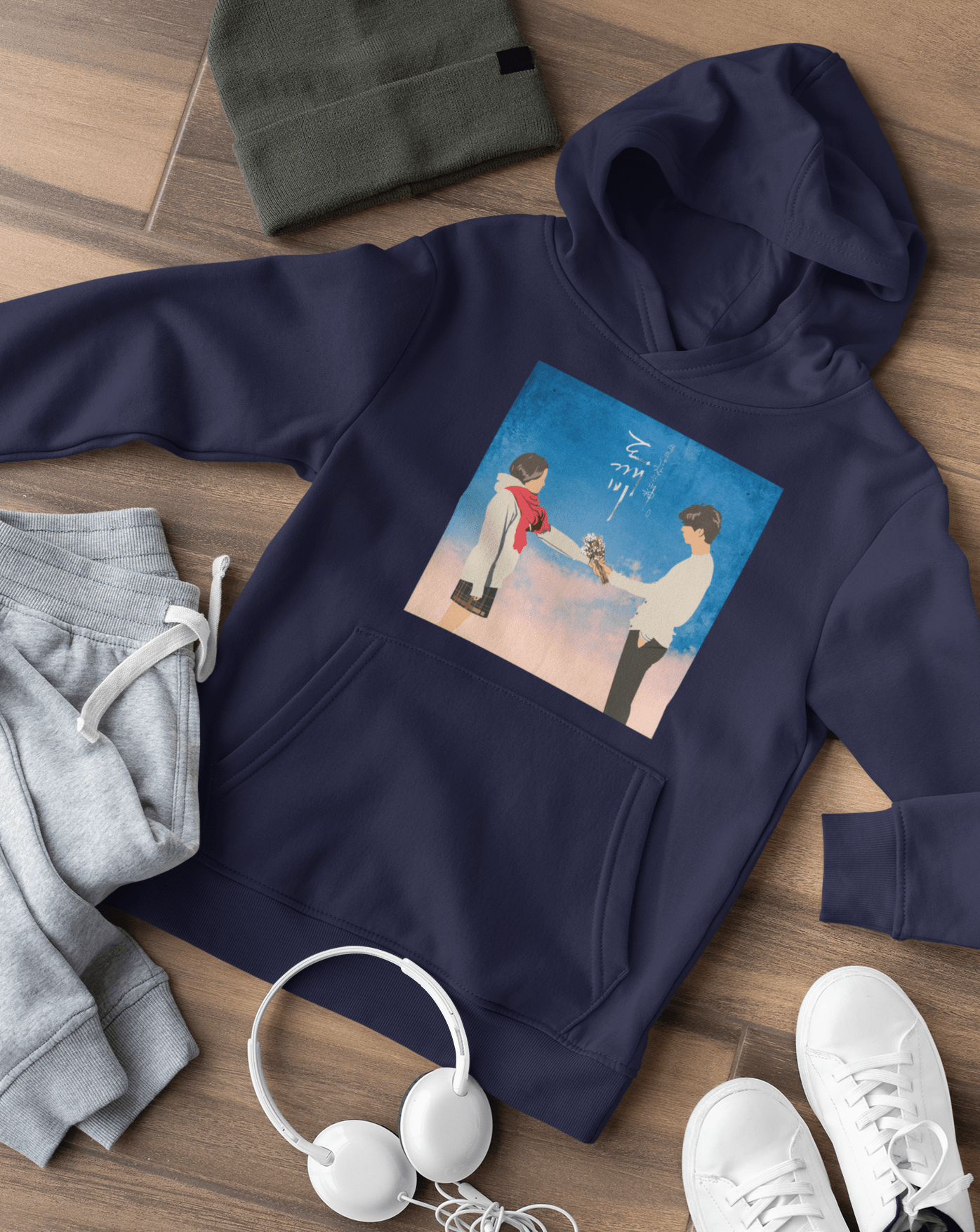 Buckwheat Lover Goblin Hoodie - Koral Dusk
