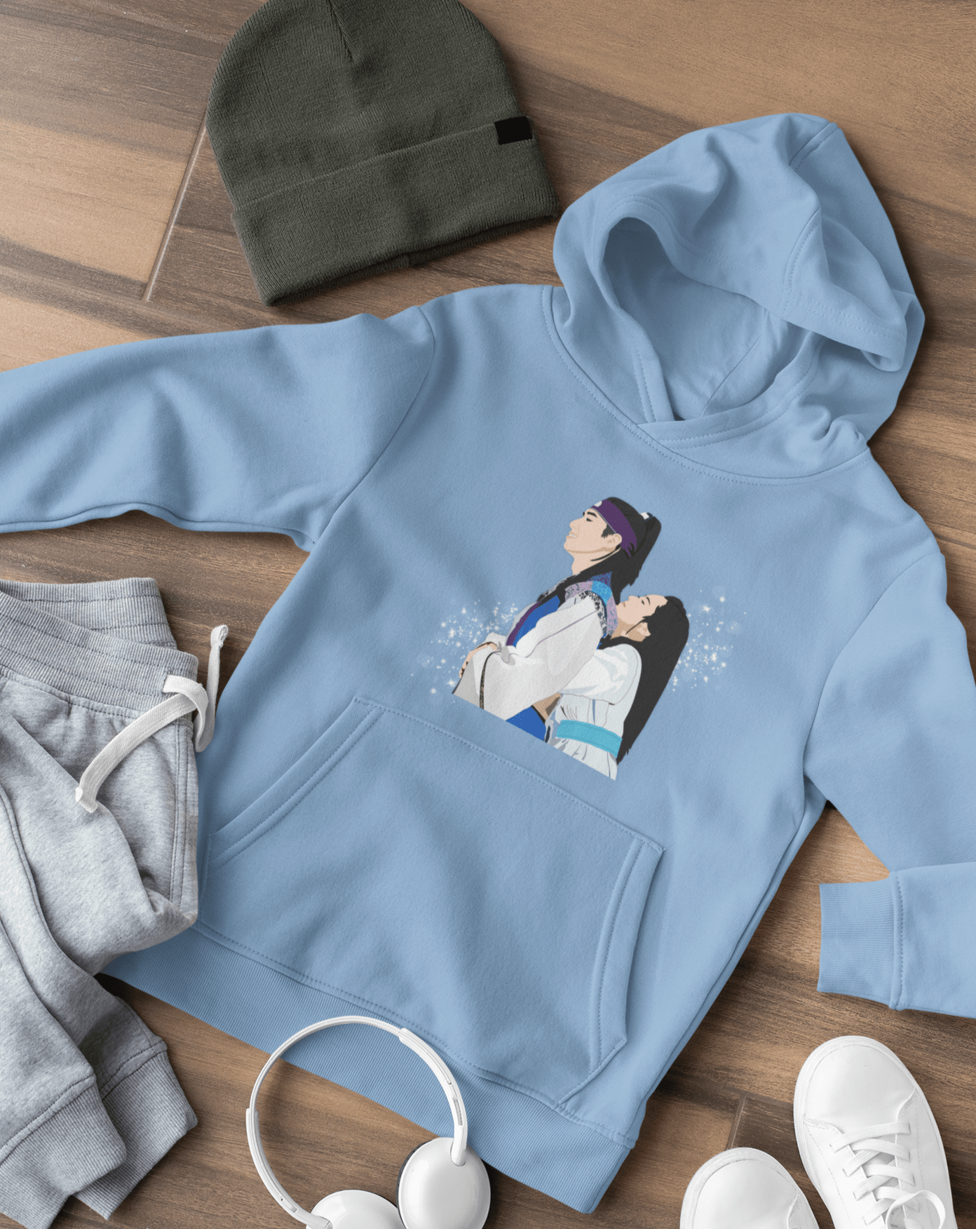 Aro Moo Myung Journey Hoodie - Koral Dusk