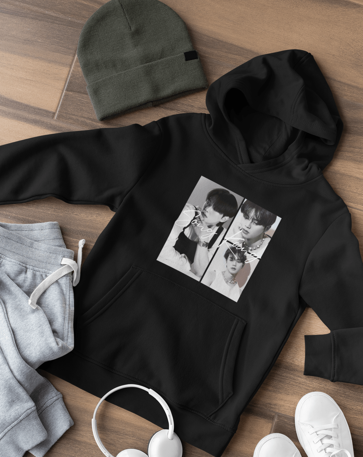 Song Kang Hoodie - Koral Dusk